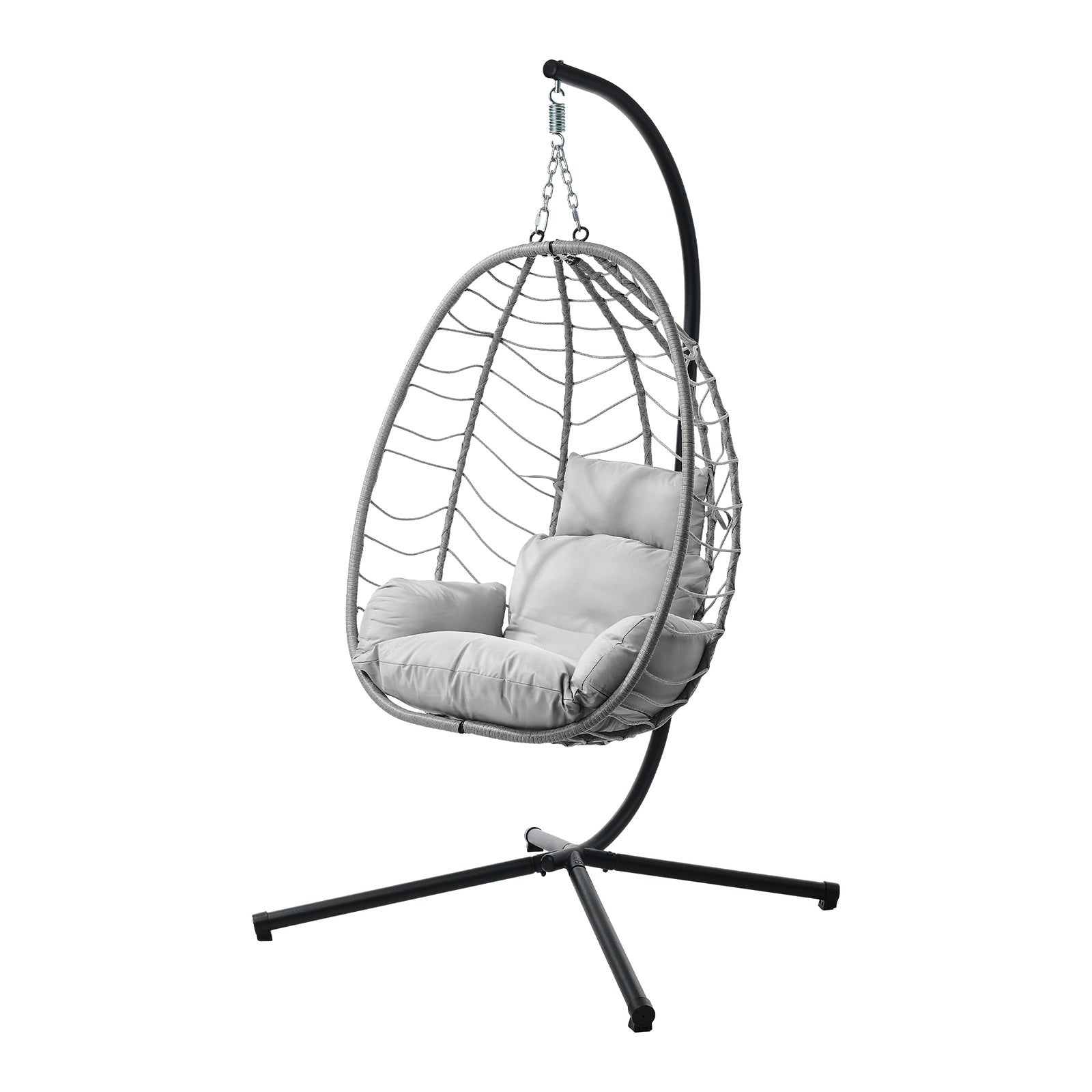 Livsip Outdoor Hanging Chair Swing Chair Porch Egg Seat Garden Furniture Rattan - Sunyee