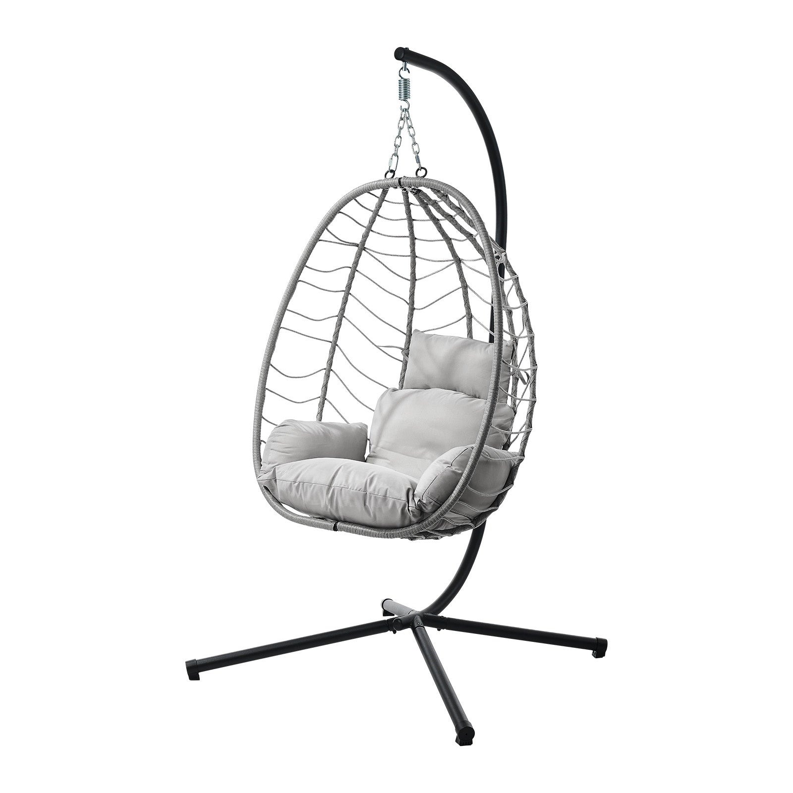 Livsip Outdoor Hanging Chair Swing Chair Porch Egg Seat Garden Furniture Rattan - Sunyee