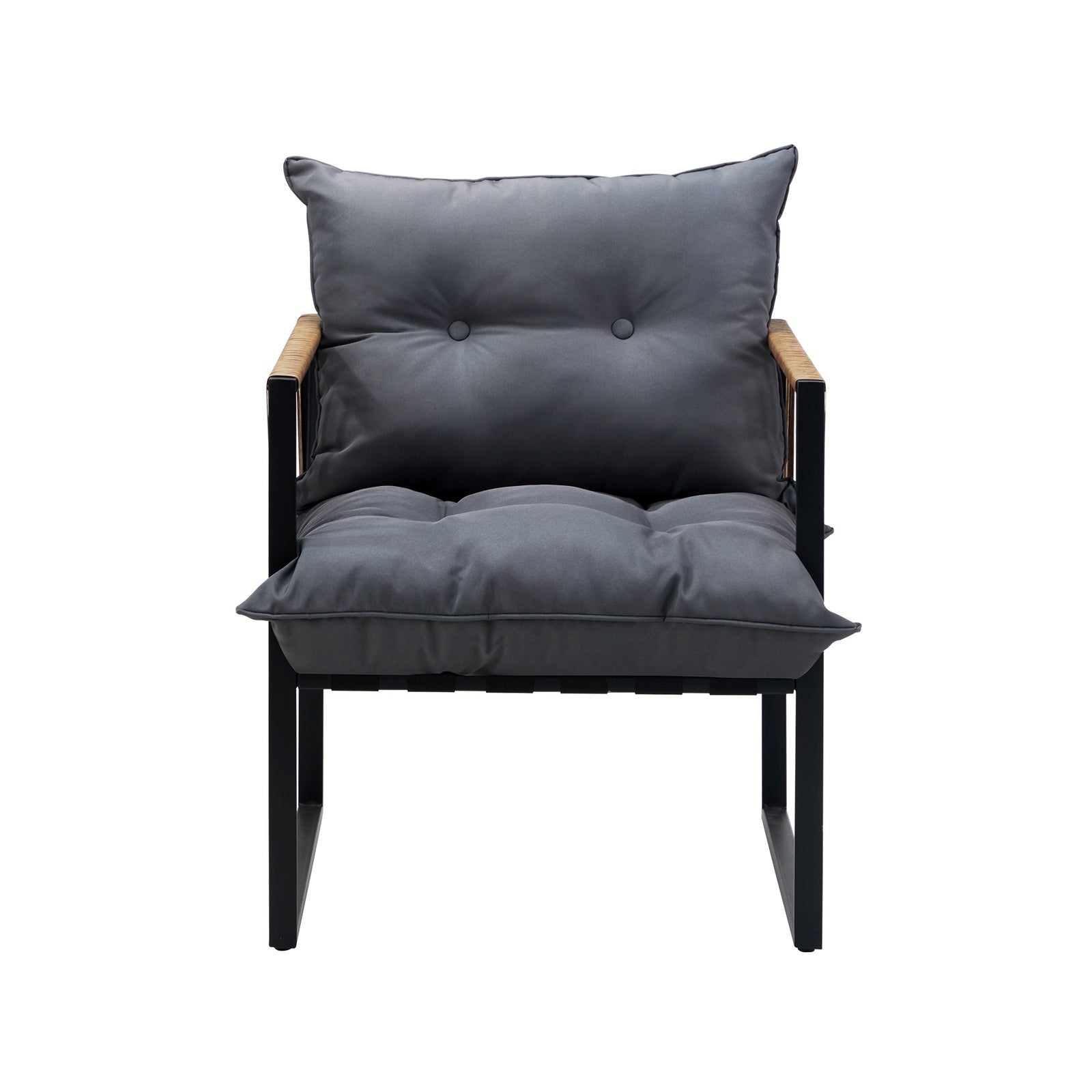 Livsip 2PCS Outdoor Furniture Chairs Garden Patio Garden Lounge Set PE Wicker - Sunyee