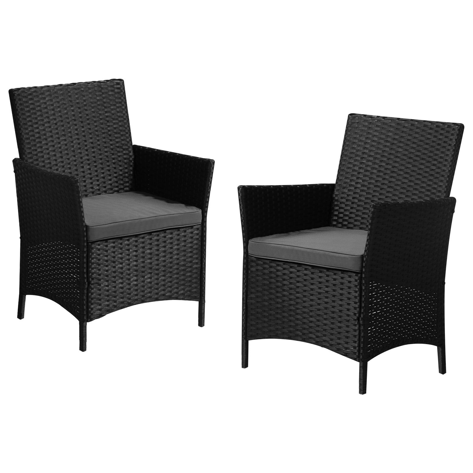 Livsip Outdoor Dining Chairs Rattan Outdoor Patio Chairs Furniture Set of 2 - Sunyee