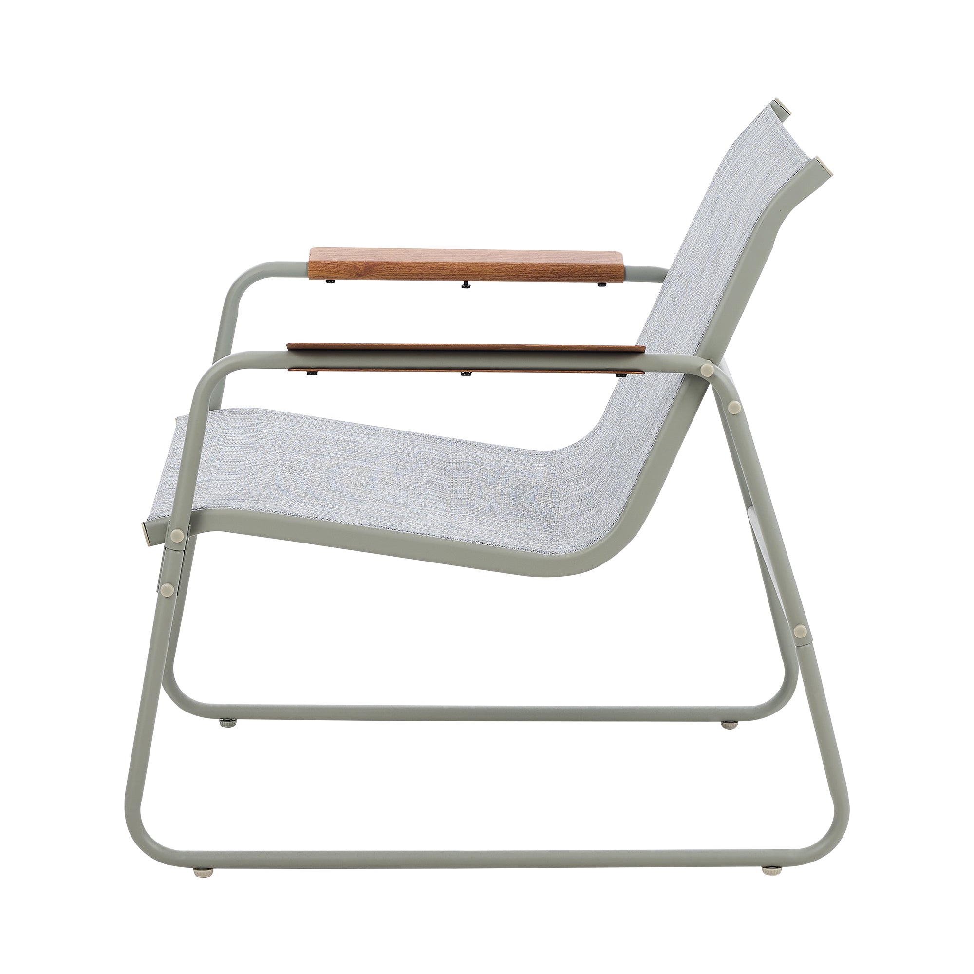 Livsip 2PCS Outdoor Armchair Patio Chairs Textilene Garden Furniture - Sunyee