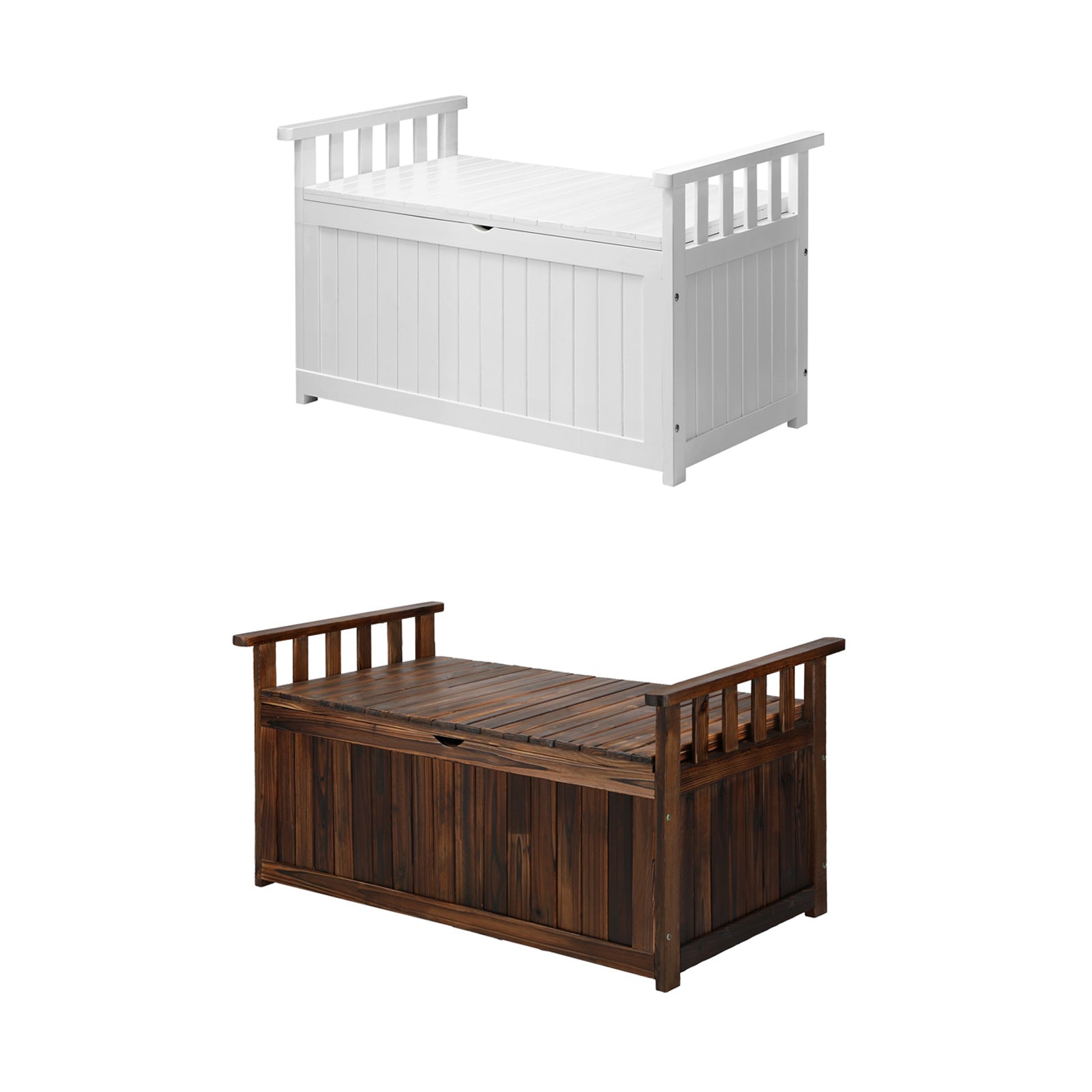 Livsip Outdoor Storage Box Garden Bench Seat Tool Container Sheds L - Sunyee
