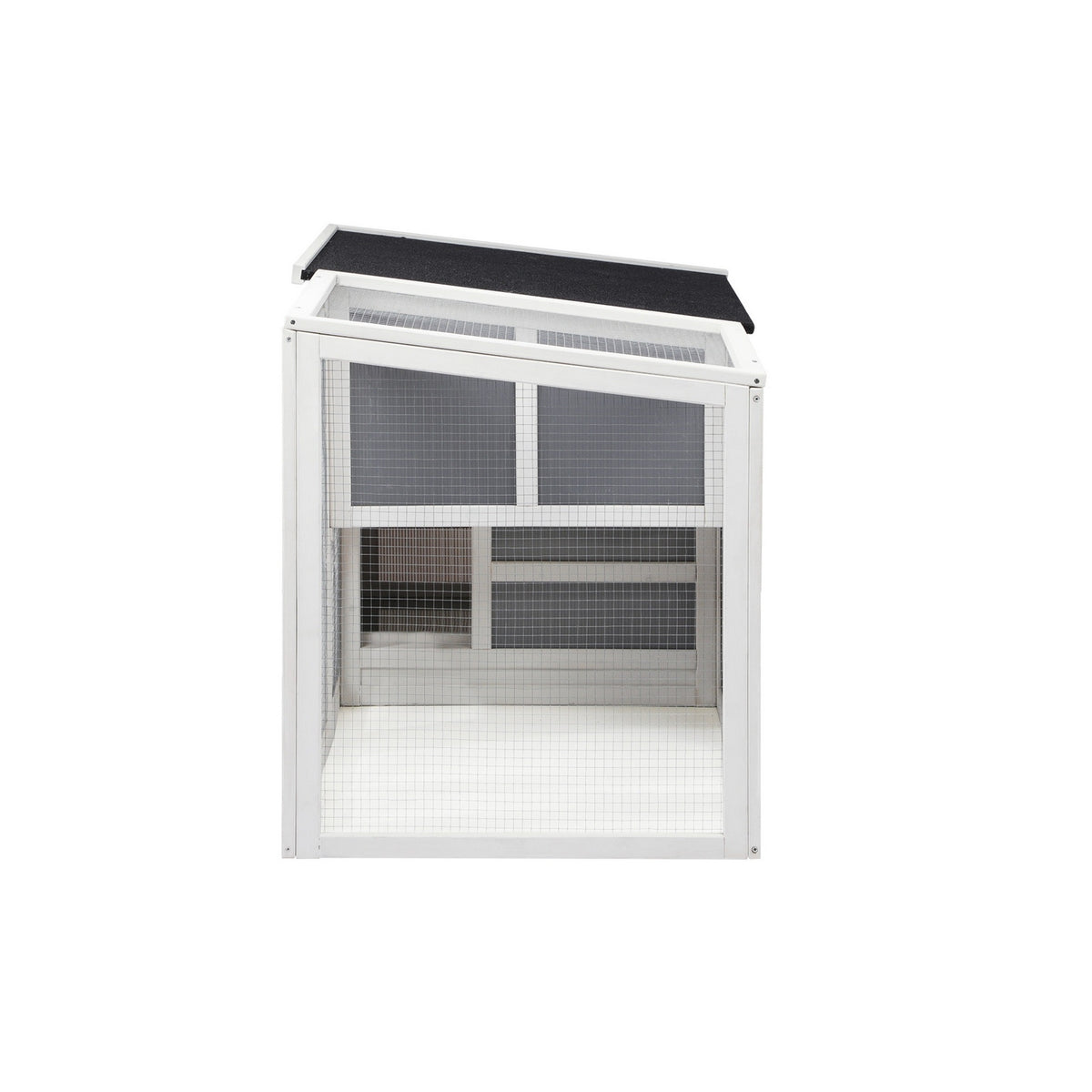 Alopet Chicken Coop Pet Hutch Wooden House Large Cage Run Double Hatch