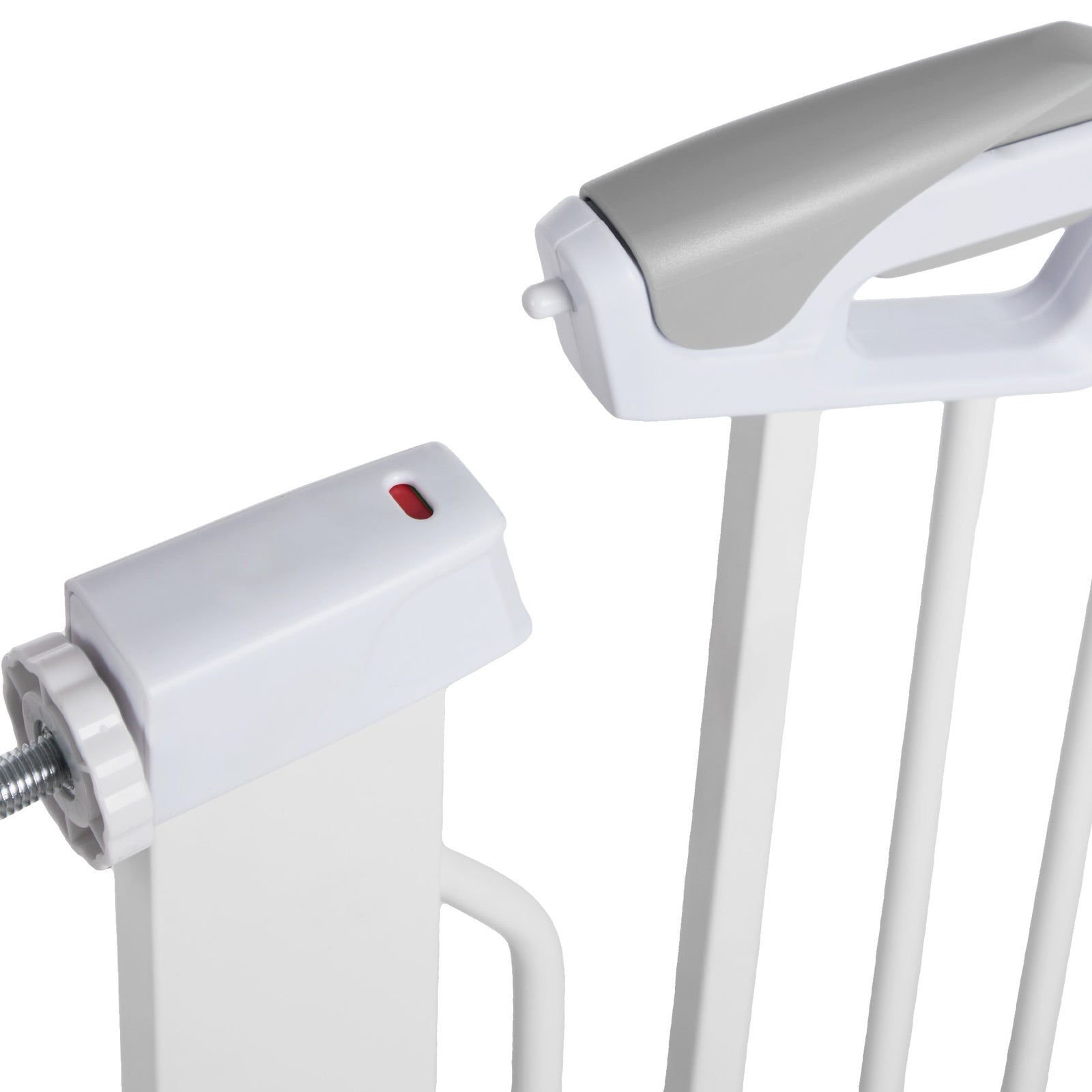 Alopet 120cm Retractable Safety Gate Pet Dog Cat Fence Guard Door White - Sunyee