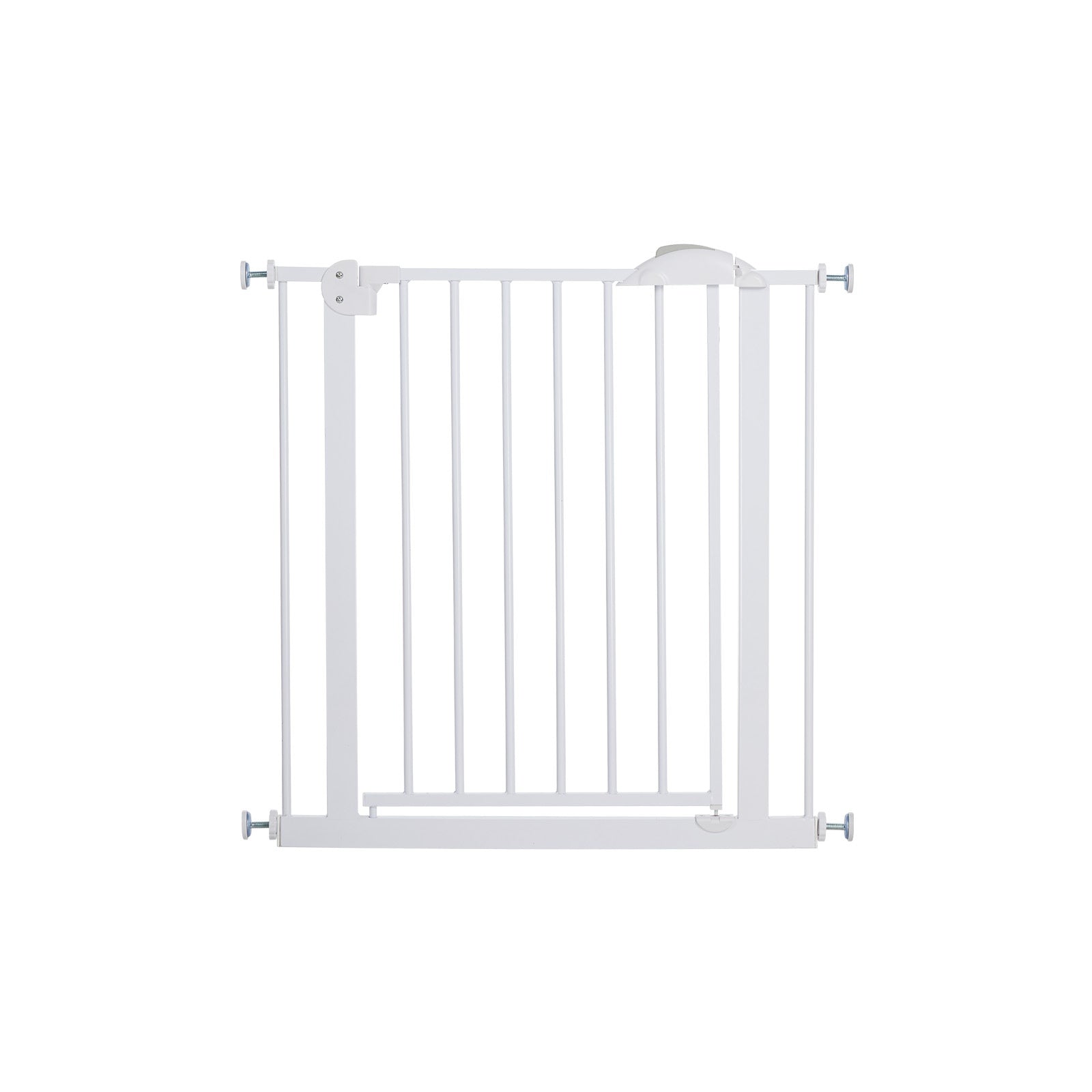 Alopet 78cm Retractable Safety Gate Pet Dog Cat Fence Guard Door White - Sunyee