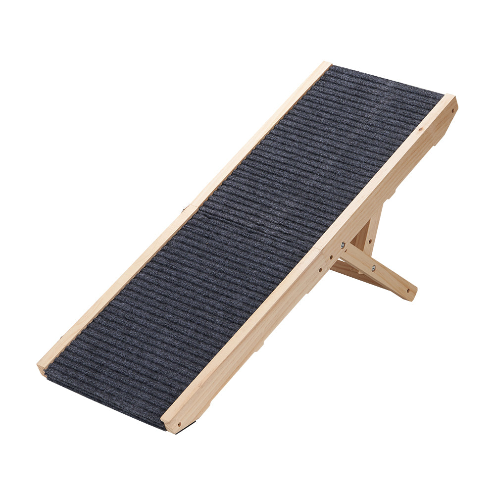 Petzly Foldable Dog Ramps Adjustable 4 Heights Pet Ramp Folding Large/Small - Sunyee