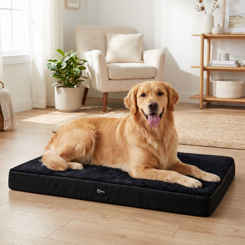 Petzly Dog Bed Mat for Pet Machine Washable Cover Waterproof Liner