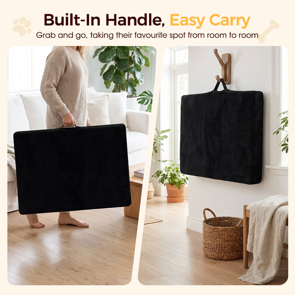 Petzly Dog Bed Mat for Pet Machine Washable Cover Waterproof Liner