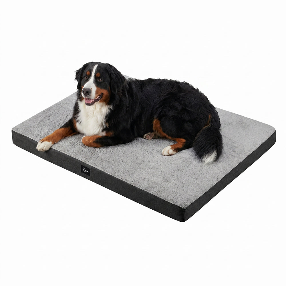 Petzly Dog Bed Mat Built-In Handle Machine Washable Cover For Pet