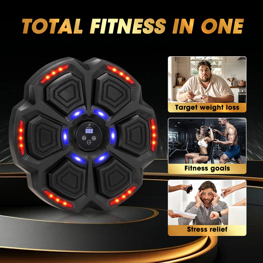 ProPulse Punching Boxing Machine Electronic Music Bluetooth Training 9 Speeds - Sunyee