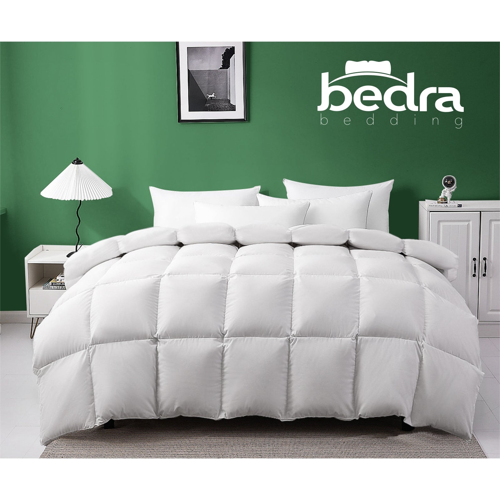 Bedra Duck Down Feather Quilt 500/700GSM Winter Duvet Doona All Season Sizes - Sunyee