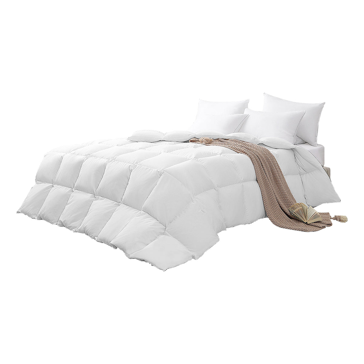 Bedra 500/700GSM Goose Down Quilt Duvet Doona Winter Summer Blanket