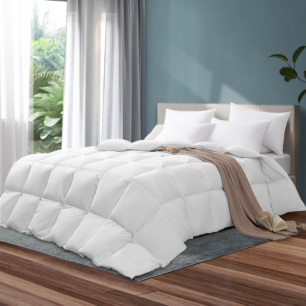Bedra 500/700GSM Goose Down Quilt Duvet Doona Winter Summer Blanket