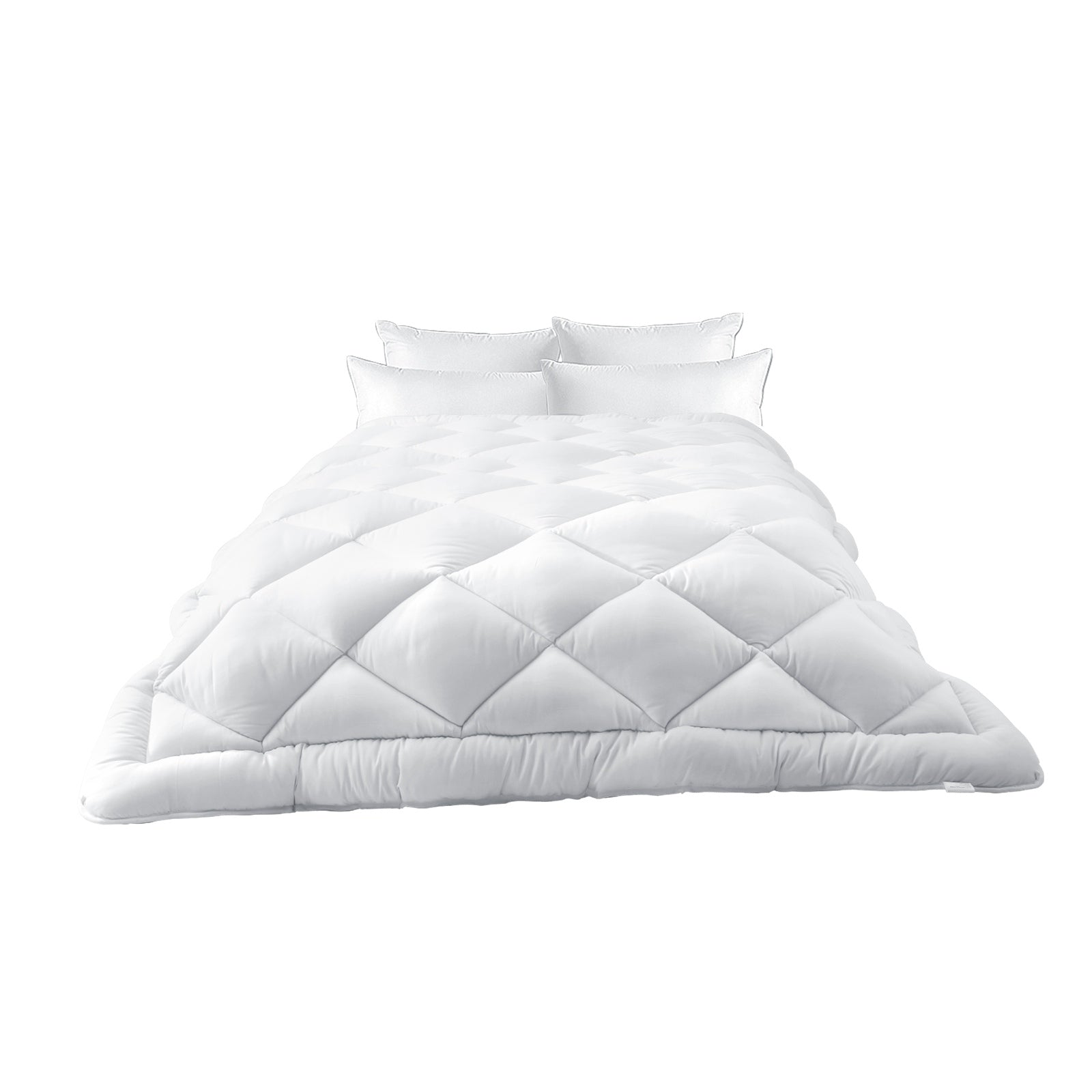 Bedra Microfibre Bamboo Quilt 400GSM Summer Winter Duvet Doona All Season Double - Sunyee