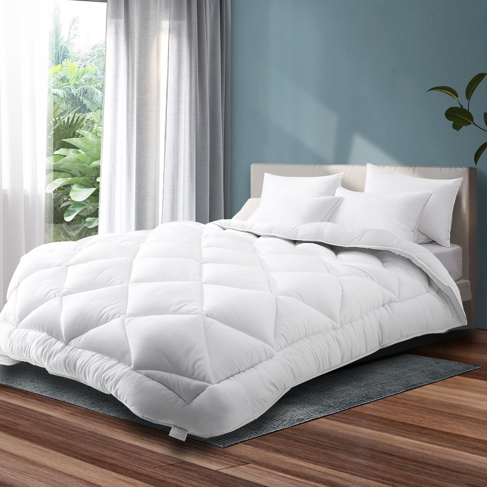 Bedra Microfibre Bamboo King Winter Microfiber 750GSM Donna Duvet All Season