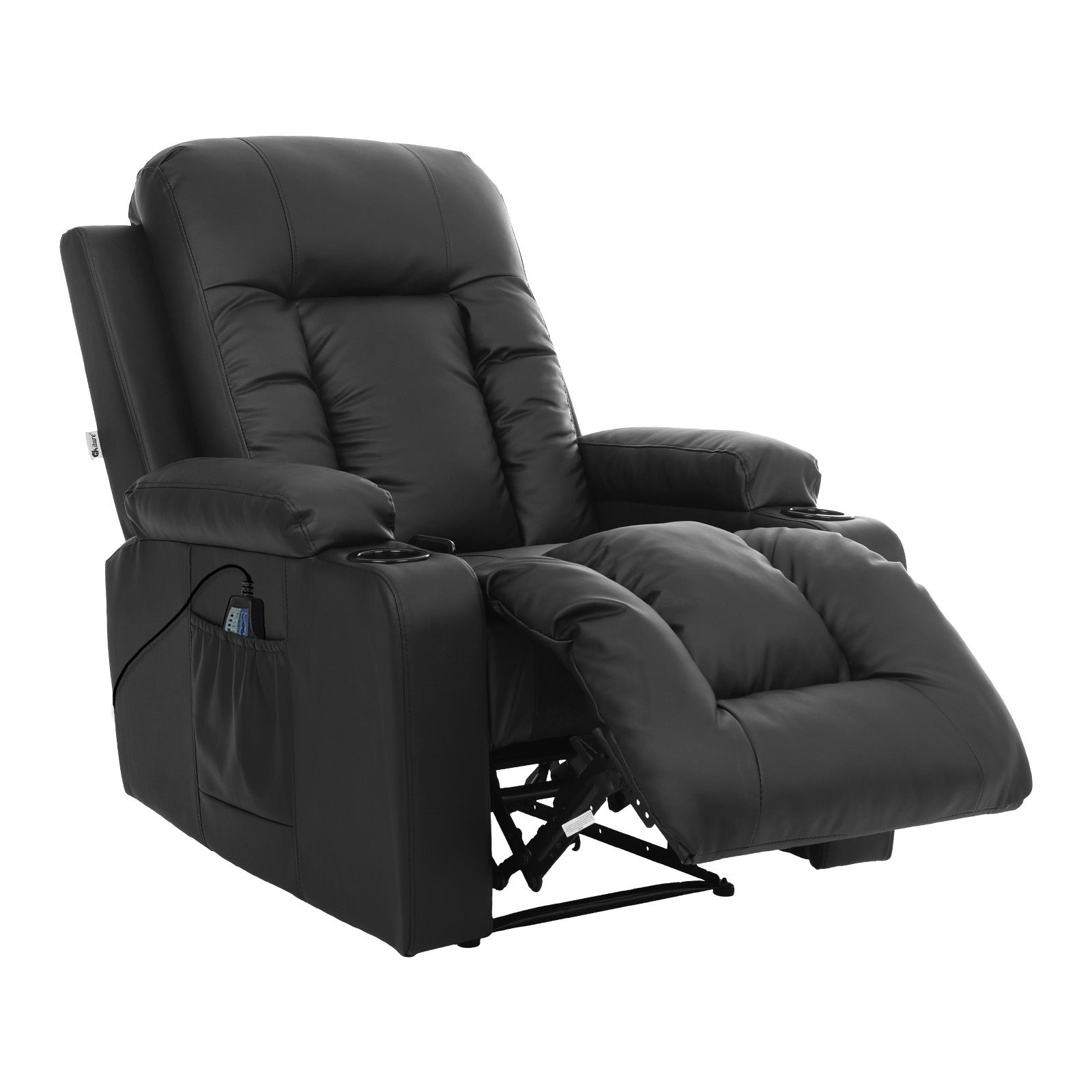 Oikiture Recliner Chair Heated Massage Armchair Lounge Sofa