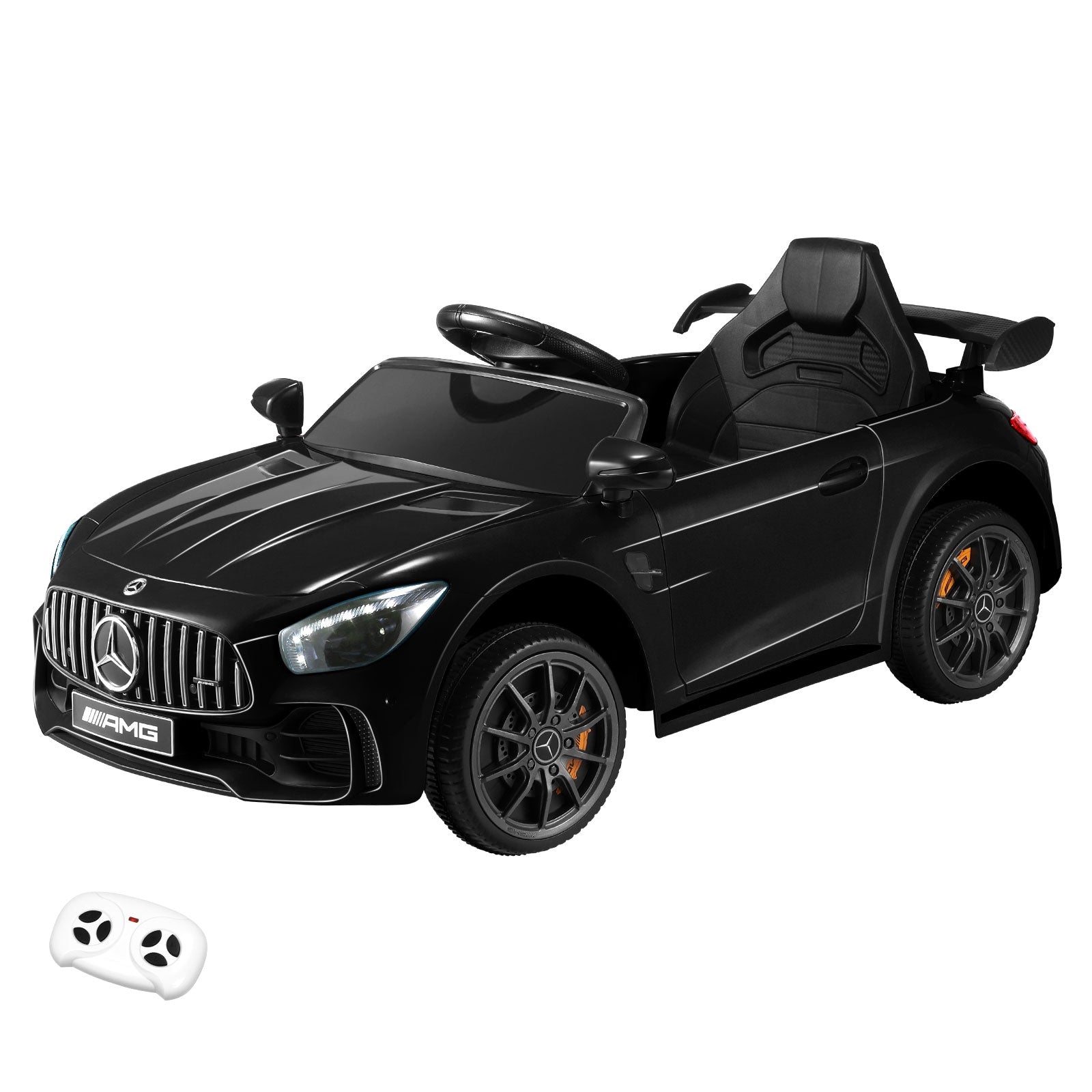 Kids Ride On Car Mercedes-Benz AMG GTR Licensed Electric Vehicle Toy w/ Remote - Sunyee