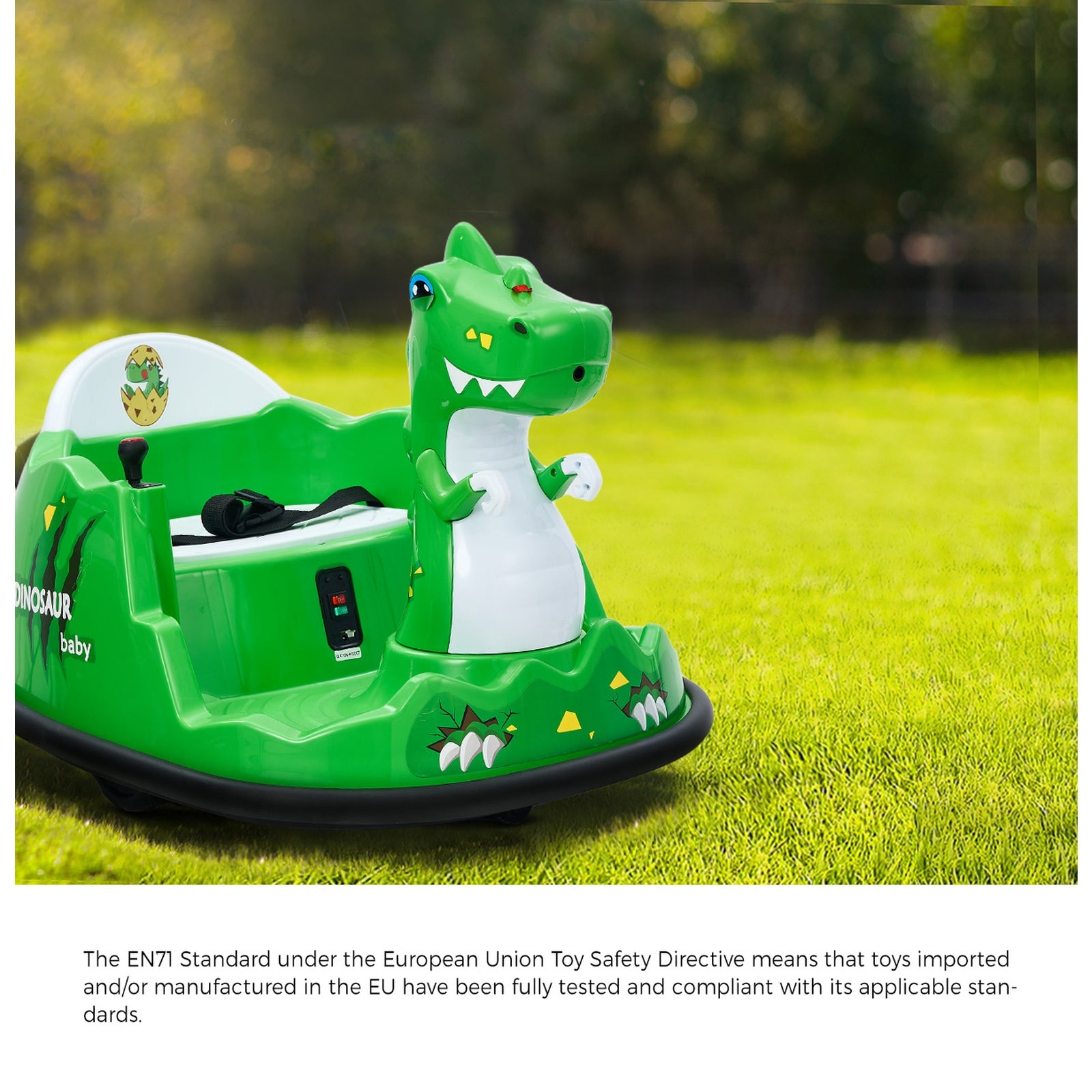 Mazam Kids Ride on Car Bumper Electric Cars Toy Remote Control Spray Led Trex - Sunyee
