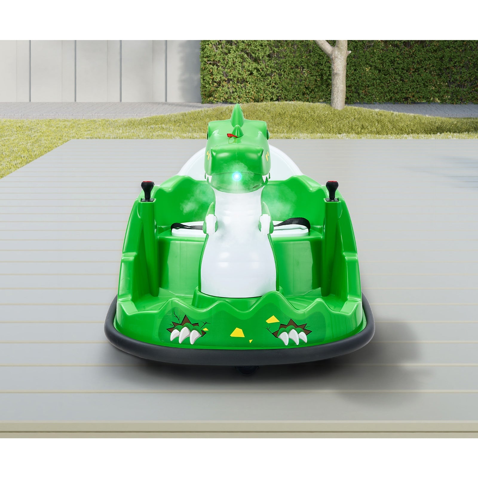 Mazam Kids Ride on Car Bumper Electric Cars Toy Remote Control Spray Led Trex - Sunyee