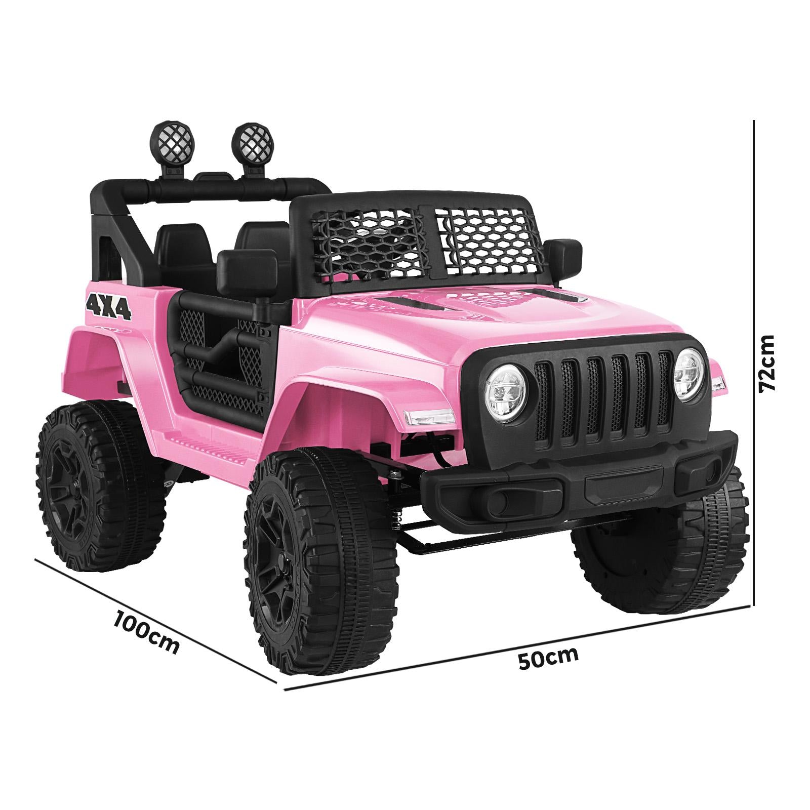 Mazam Kids Ride On Car 12V Electric Jeep Remote Vehicle Toy Cars Gift LED light - Sunyee