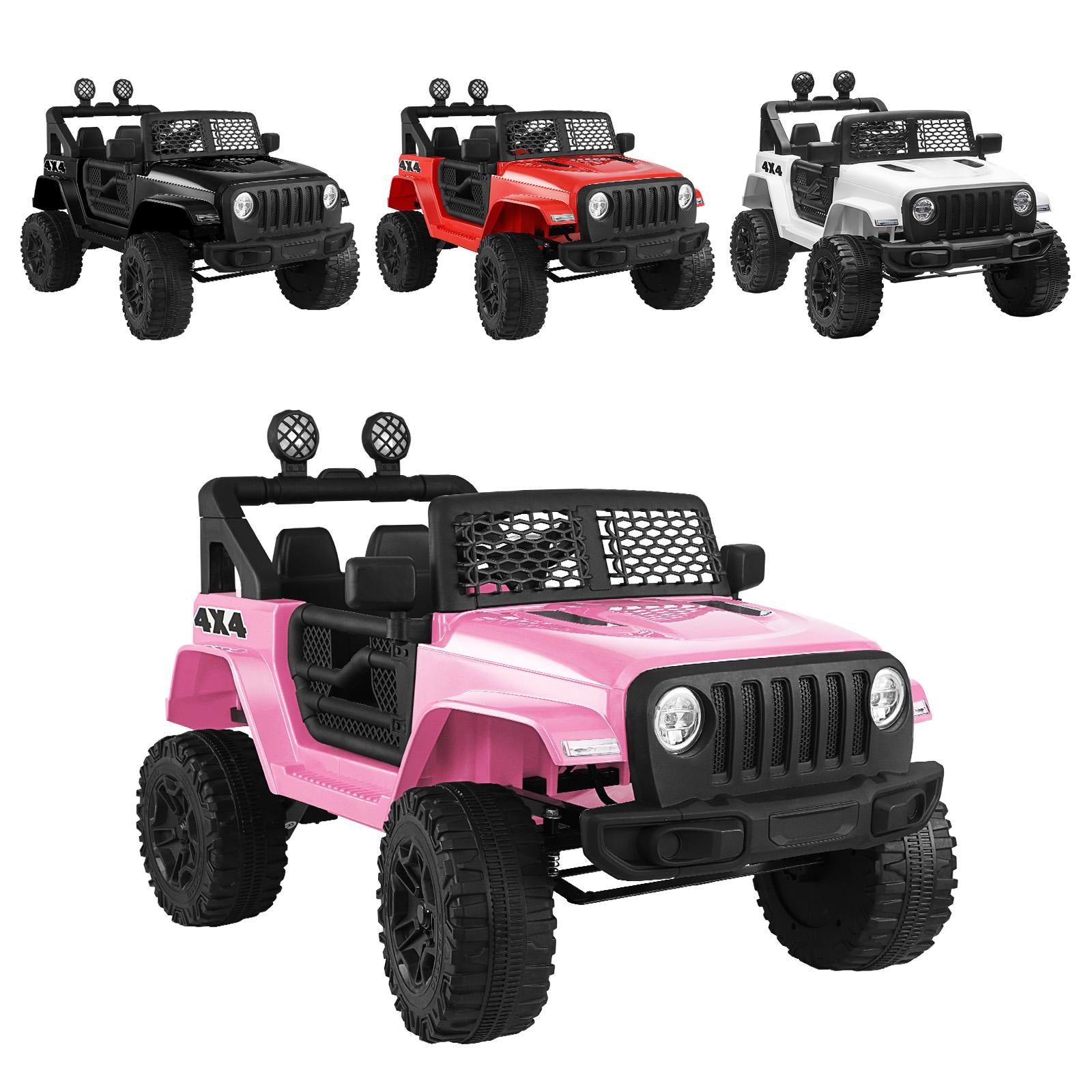 Mazam Kids Ride On Car 12V Electric Jeep Remote Vehicle Toy Cars Gift LED light - Sunyee