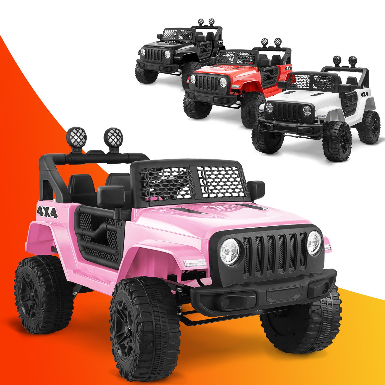 Mazam Kids Ride On Car 12V Electric Jeep Remote Vehicle Toy Cars Gift LED light - Sunyee