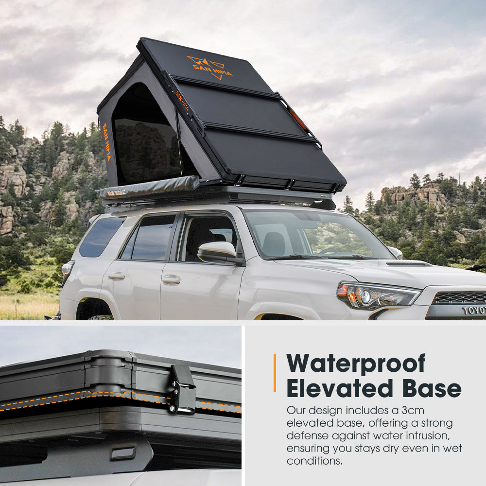San Hima Kalbarri Gen 2 Rooftop Tent Hardshell With Ladder Camping 4x4 4WD