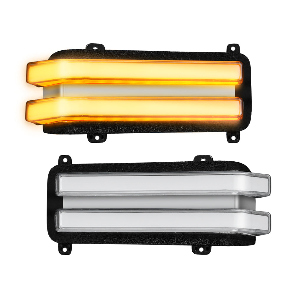 2X Towing Mirror Lights Side Turn Signal Lights for San Hima Gen2 Towing Mirrors - Sunyee