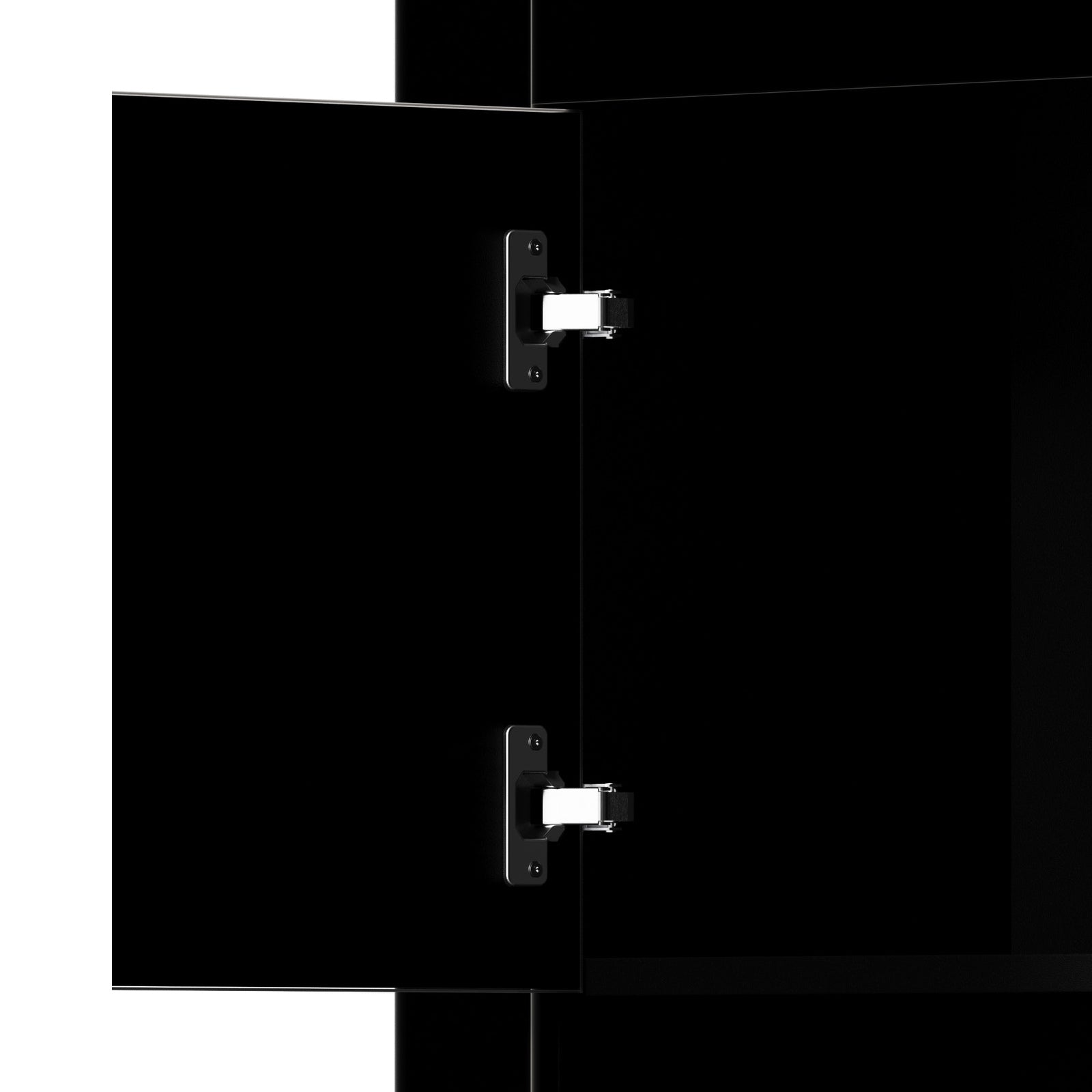 Oikiture Display Cabinet Buffet Sideboard Storage Cupboard LED Lights 170cm