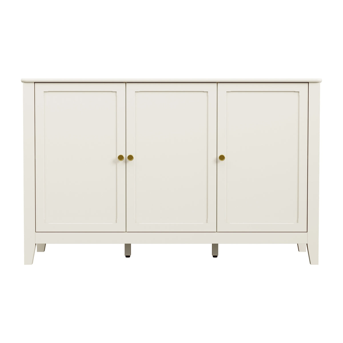 Oikiture 3 Door Buffet Sideboard Storage Cabinet Cupboard Hallway Table 120cm