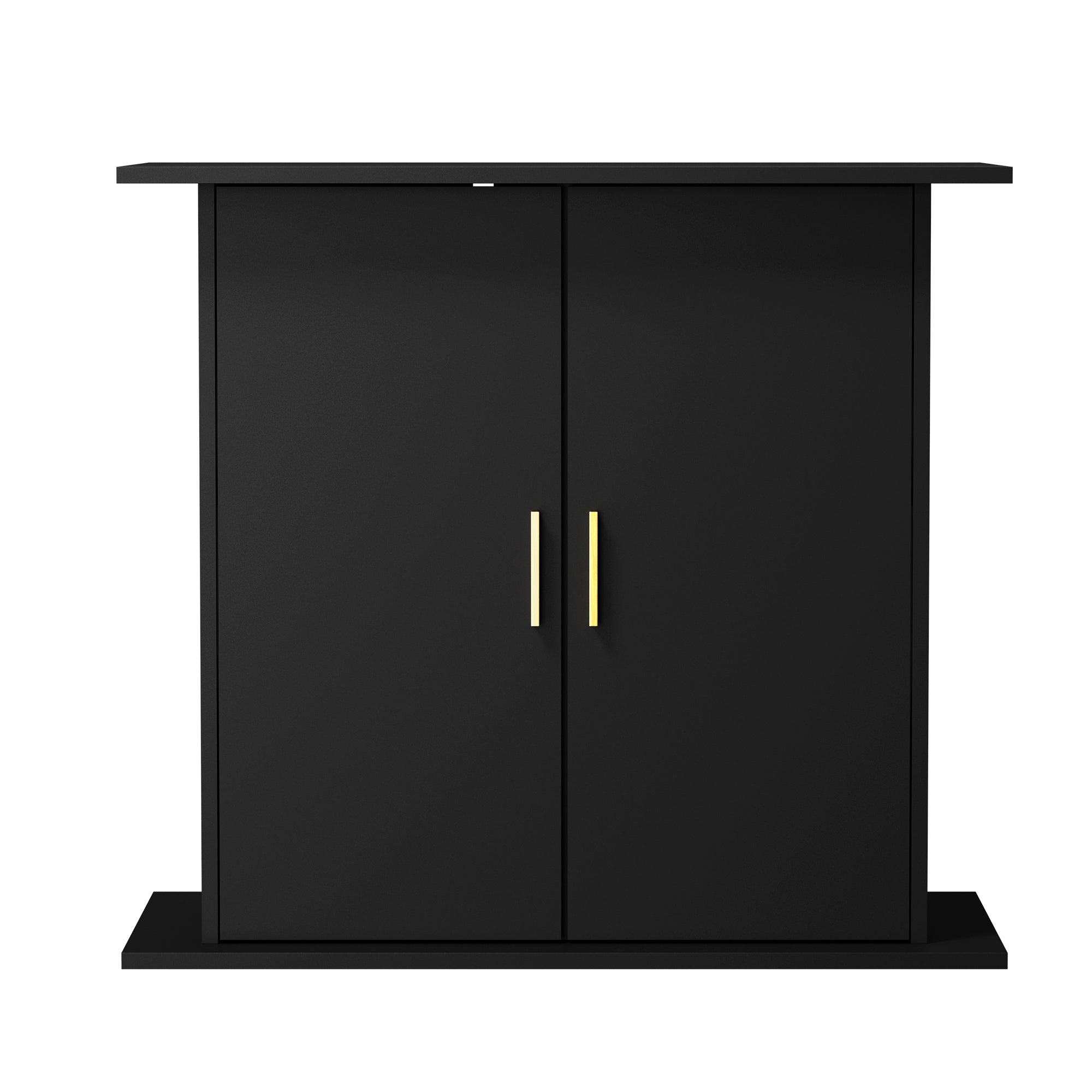 Oikiture Fish Tank Stand Aquarium Cabinet Buffet Sideboard Storage Cabinet Black