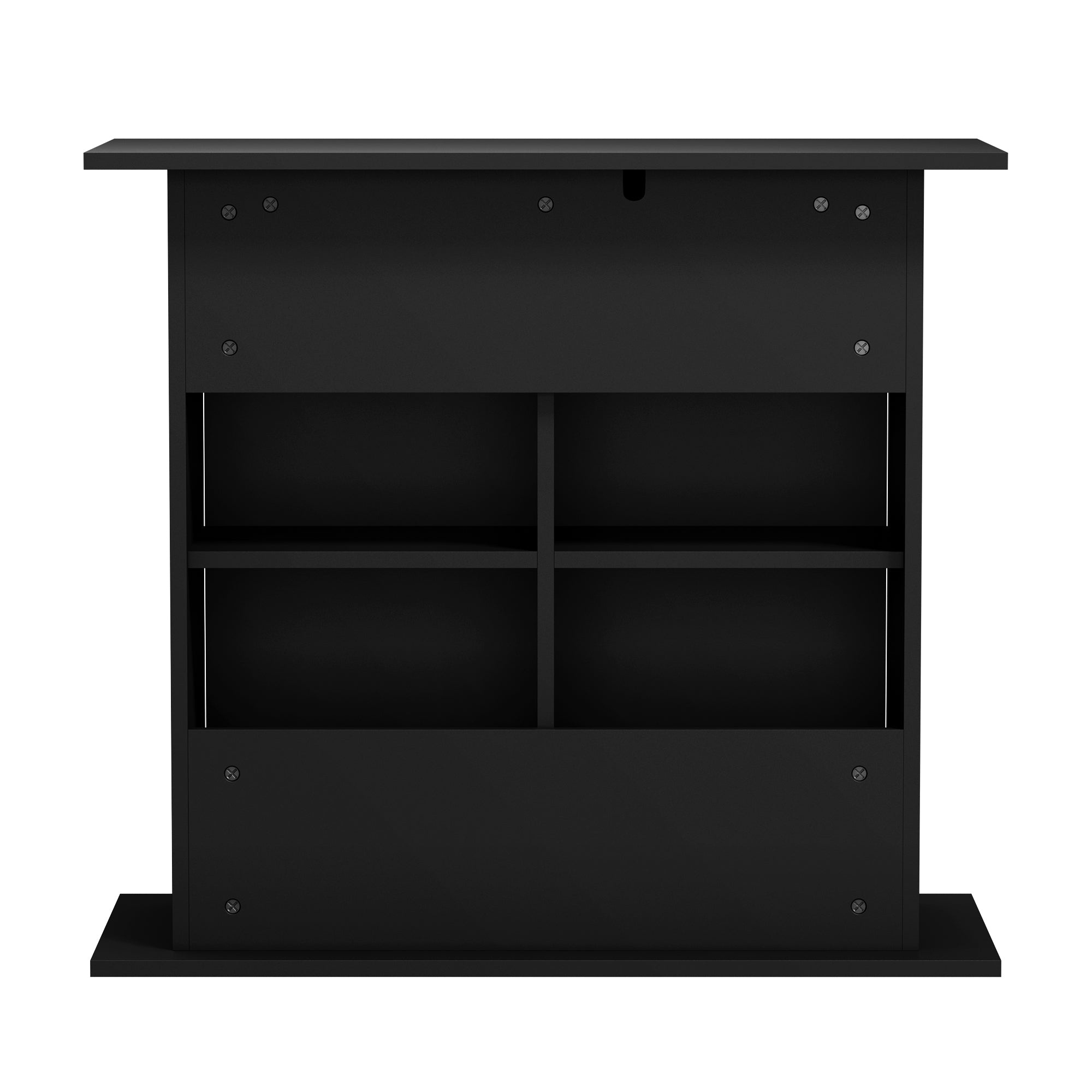 Oikiture Fish Tank Stand Aquarium Cabinet Buffet Sideboard Storage Cabinet Black