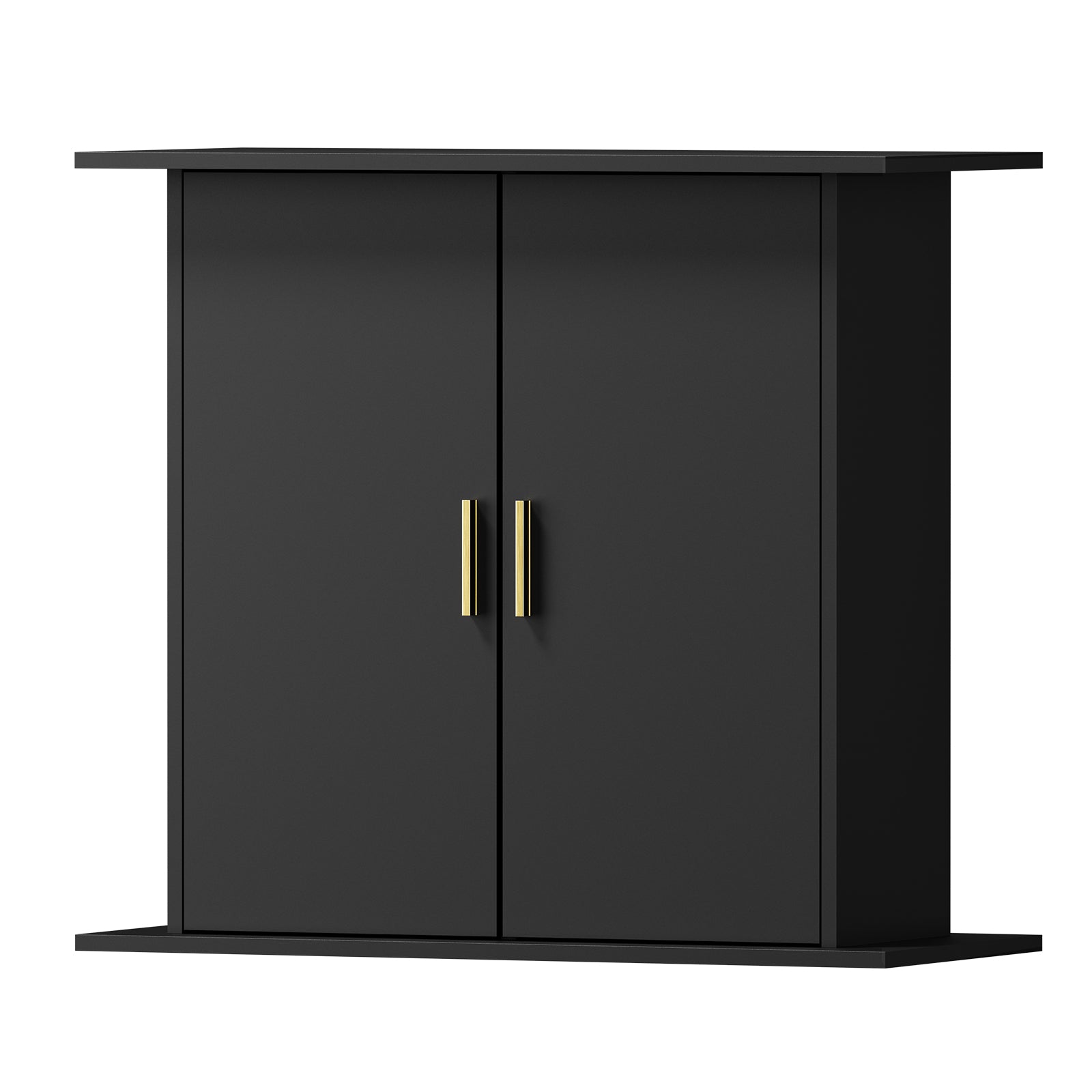 Oikiture Fish Tank Stand Aquarium Cabinet Buffet Sideboard Storage Cabinet Black