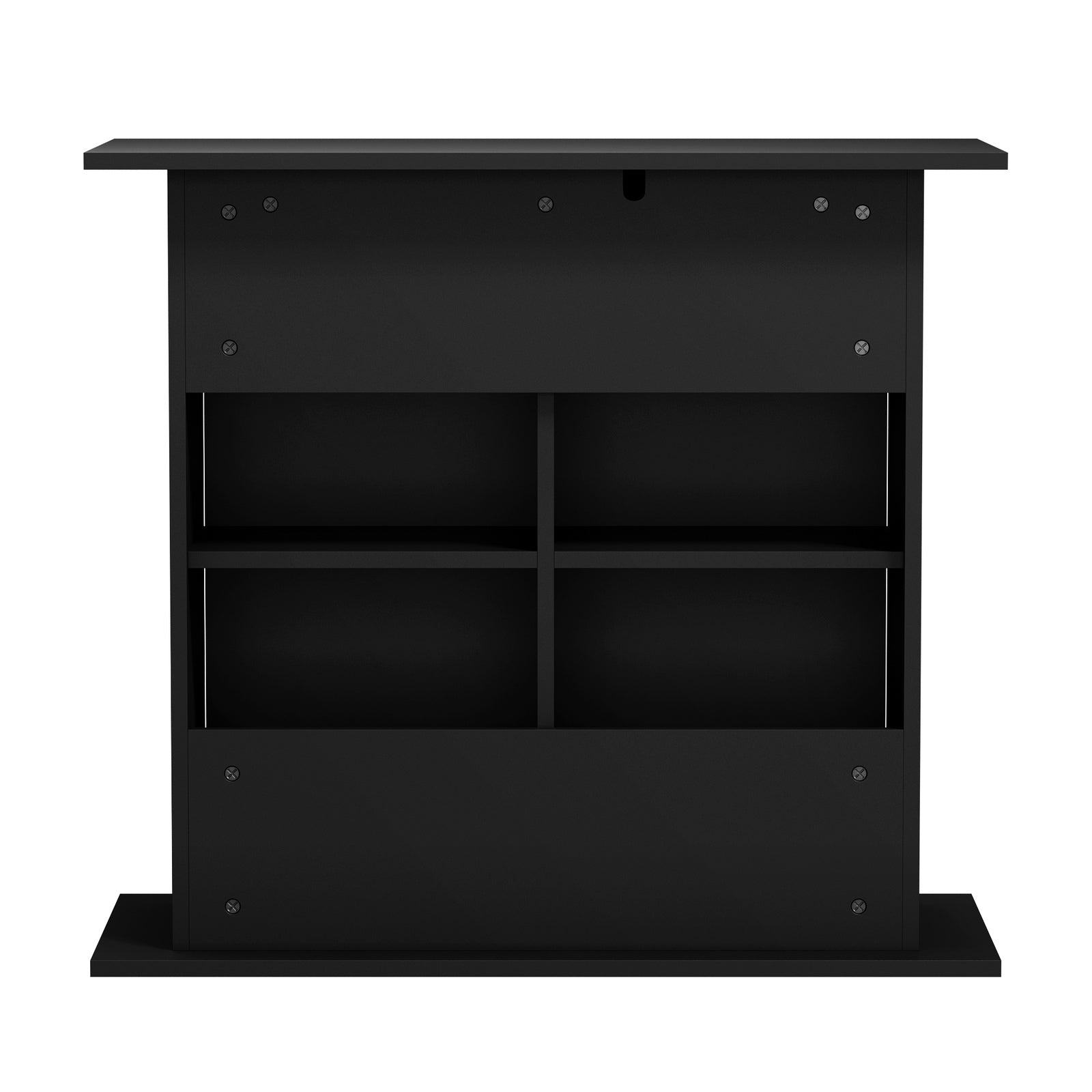Oikiture 2PCS Fish Tank Stand Aquarium Cabinet Buffet Sideboard Storage Cabinet