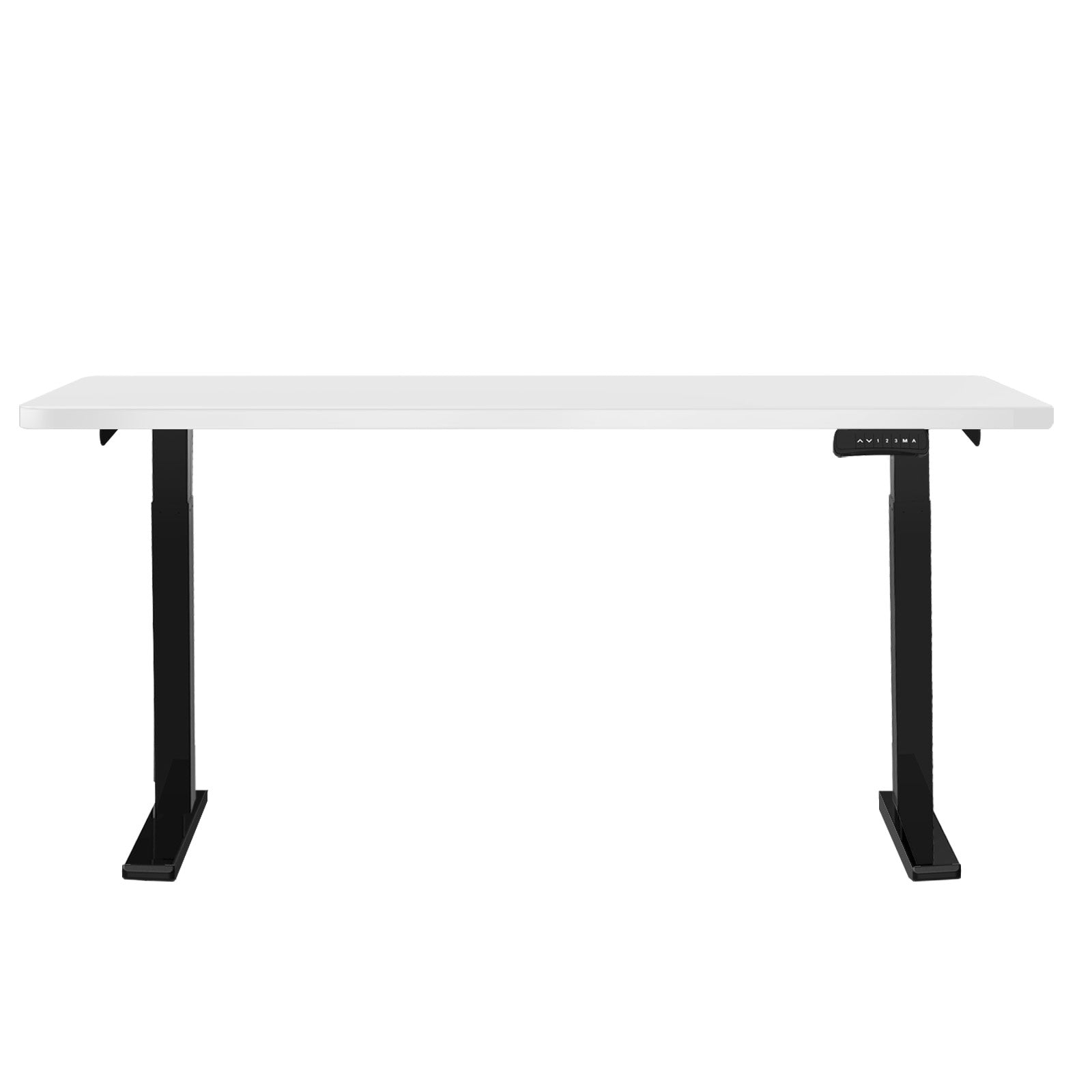 Oikiture Standing Desk Motorised Height Adjustable Stand Office Computer Table - Sunyee