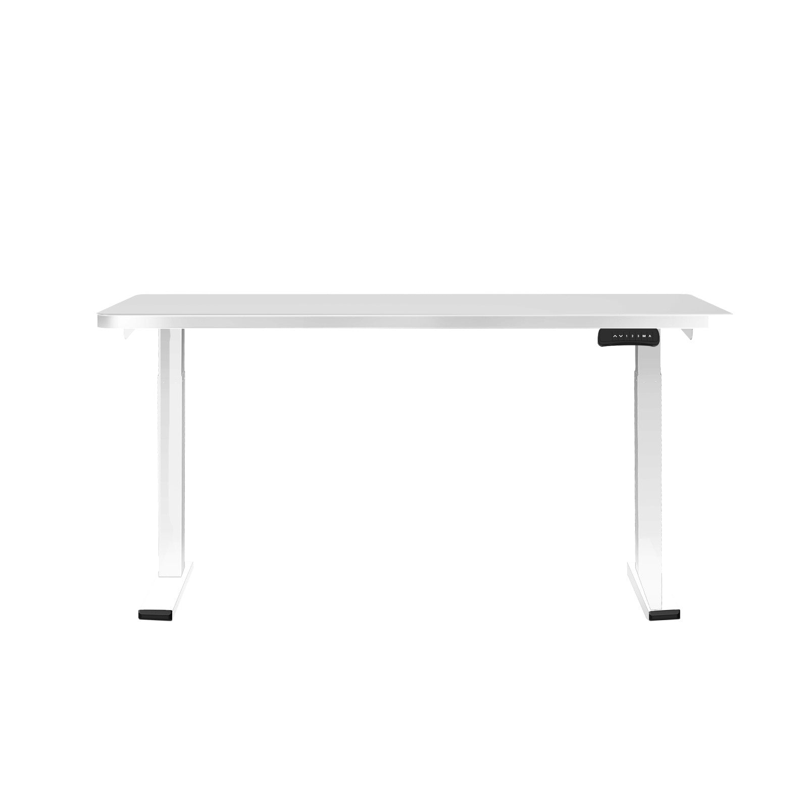 Oikiture Standing Desk Motorised Height Adjustable Stand Office Computer Table - Sunyee