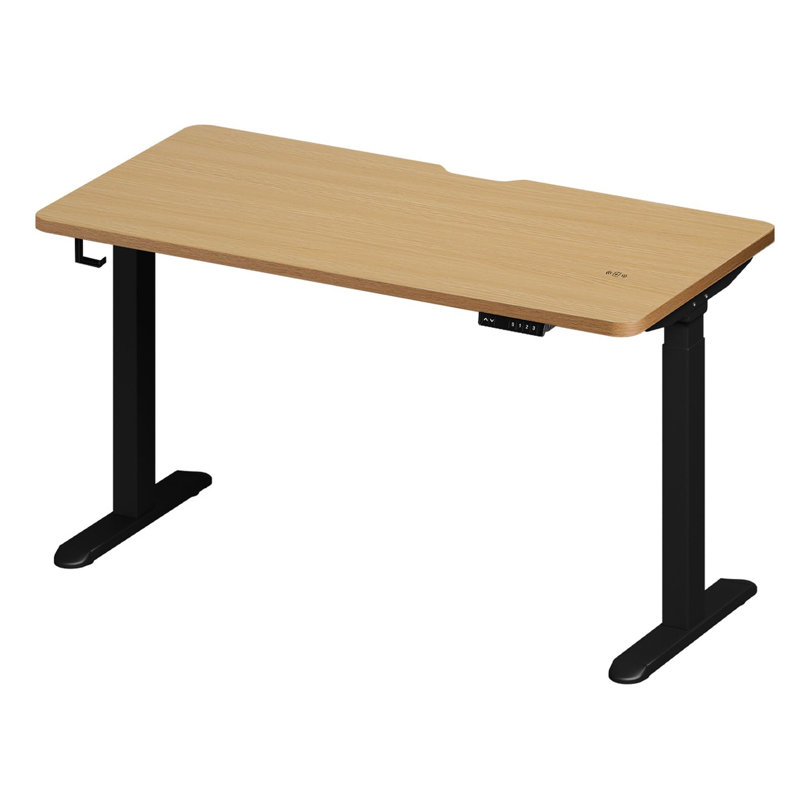 Oikiture Electric Standing Desk With Wireless Charging Dual Motor 140CM