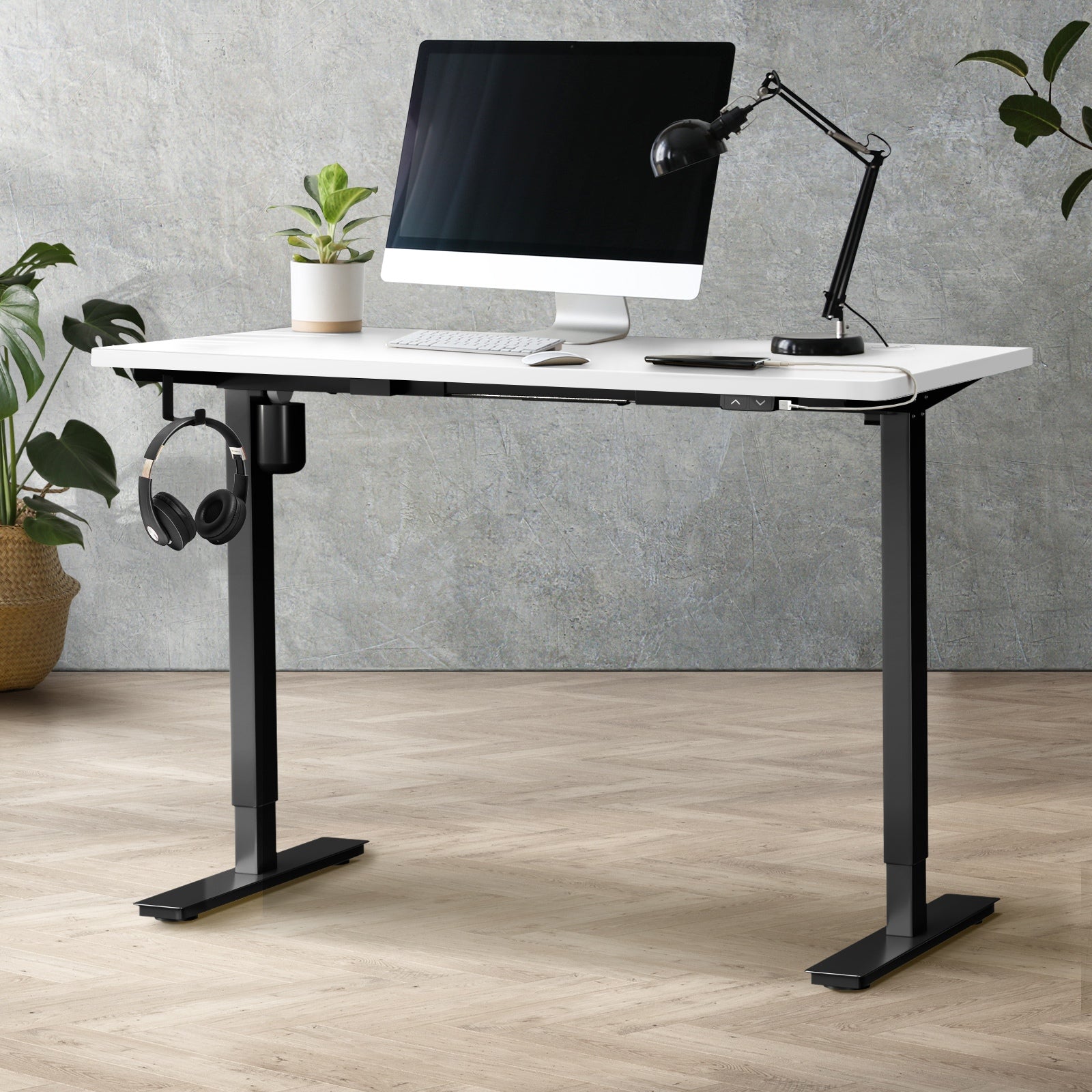 Oikiture Electric Standing Desk Single Motor 120/140/150cm - Sunyee