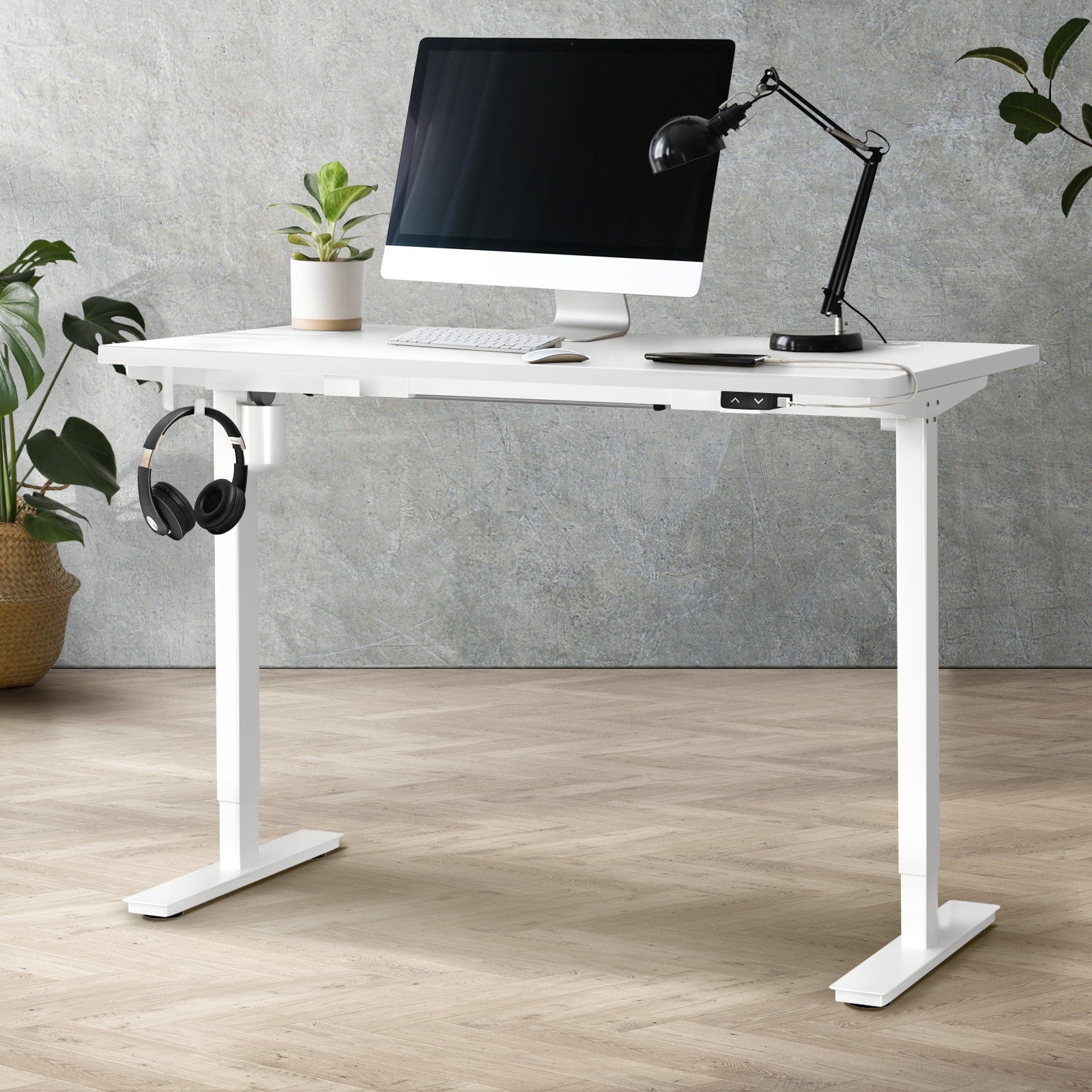 Oikiture Electric Standing Desk Single Motor 120/140/150cm - Sunyee