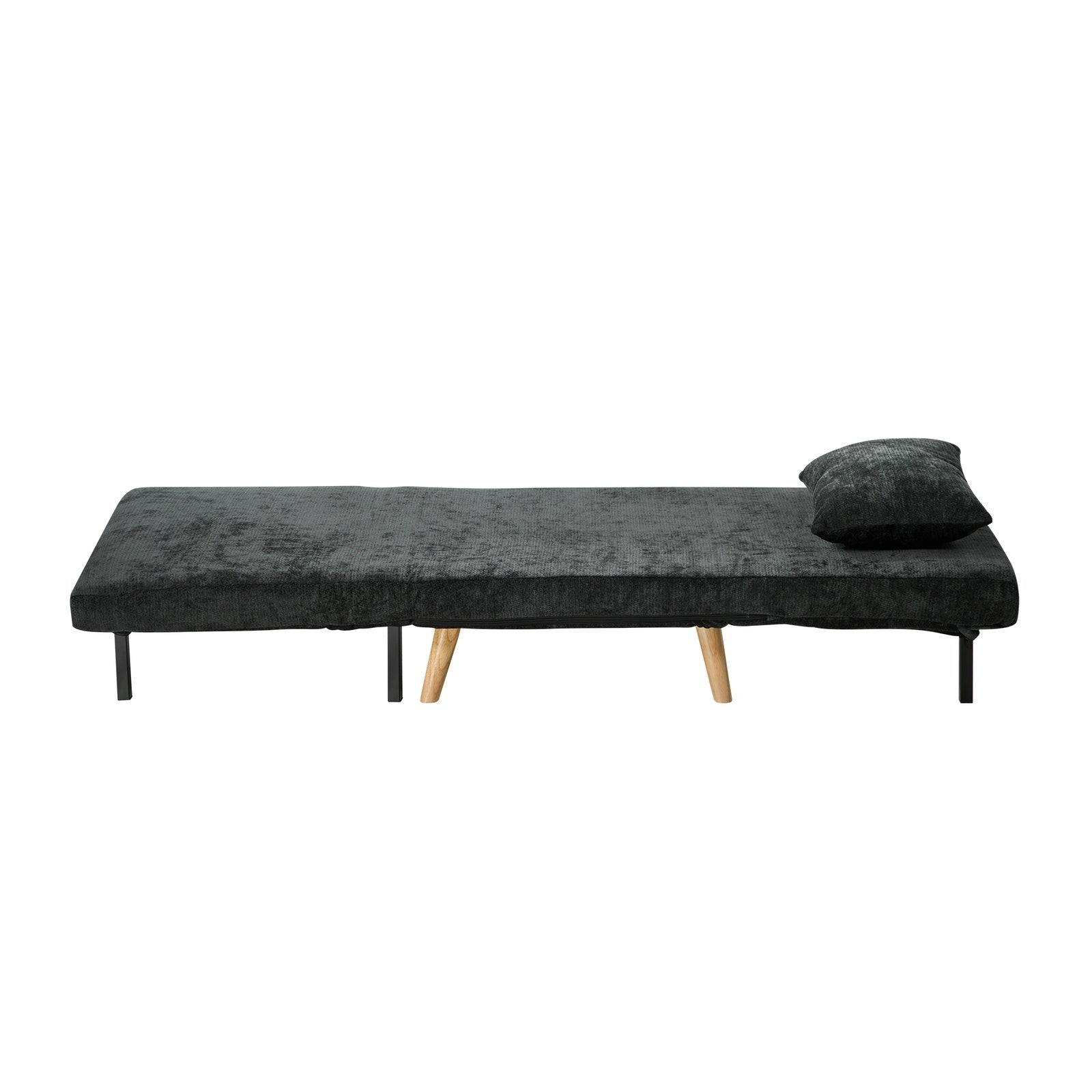 Oikiture Folding Sofa Bed Lounge Singe Chair Recliner Chaise Leisure Couch - Sunyee