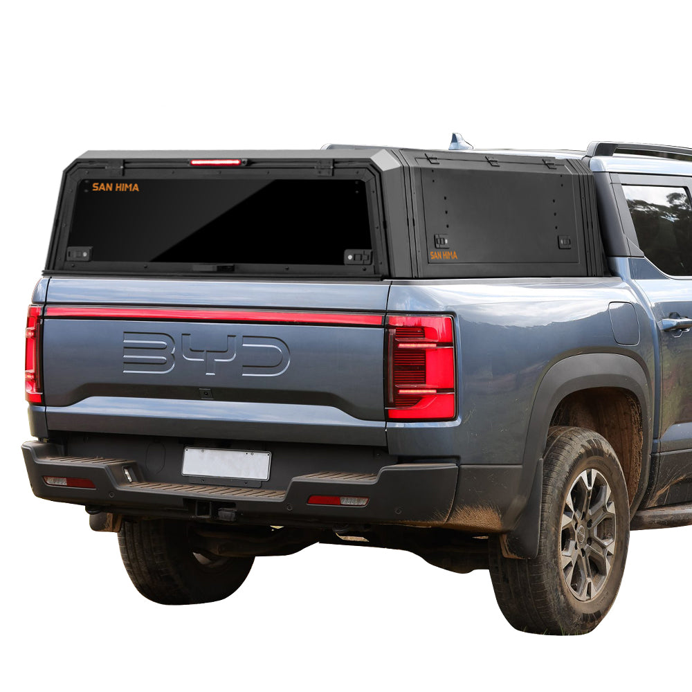 San Hima UTE Tub Canopy For BYD SHARK 6 2024-On Dual Cab W/ Rivet Gun - Sunyee