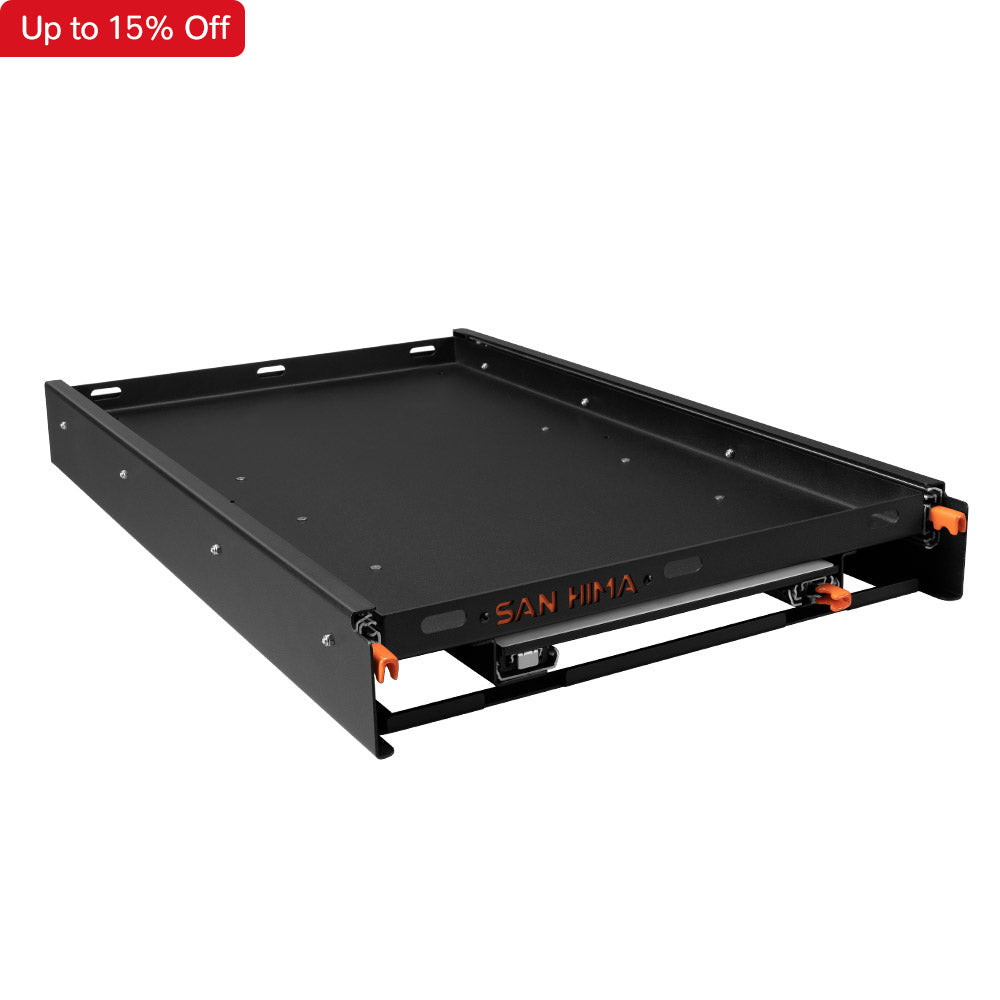 San Hima 75L/95L Fridge Slide With Extendable Table Cutting Board Caravan Part - Sunyee