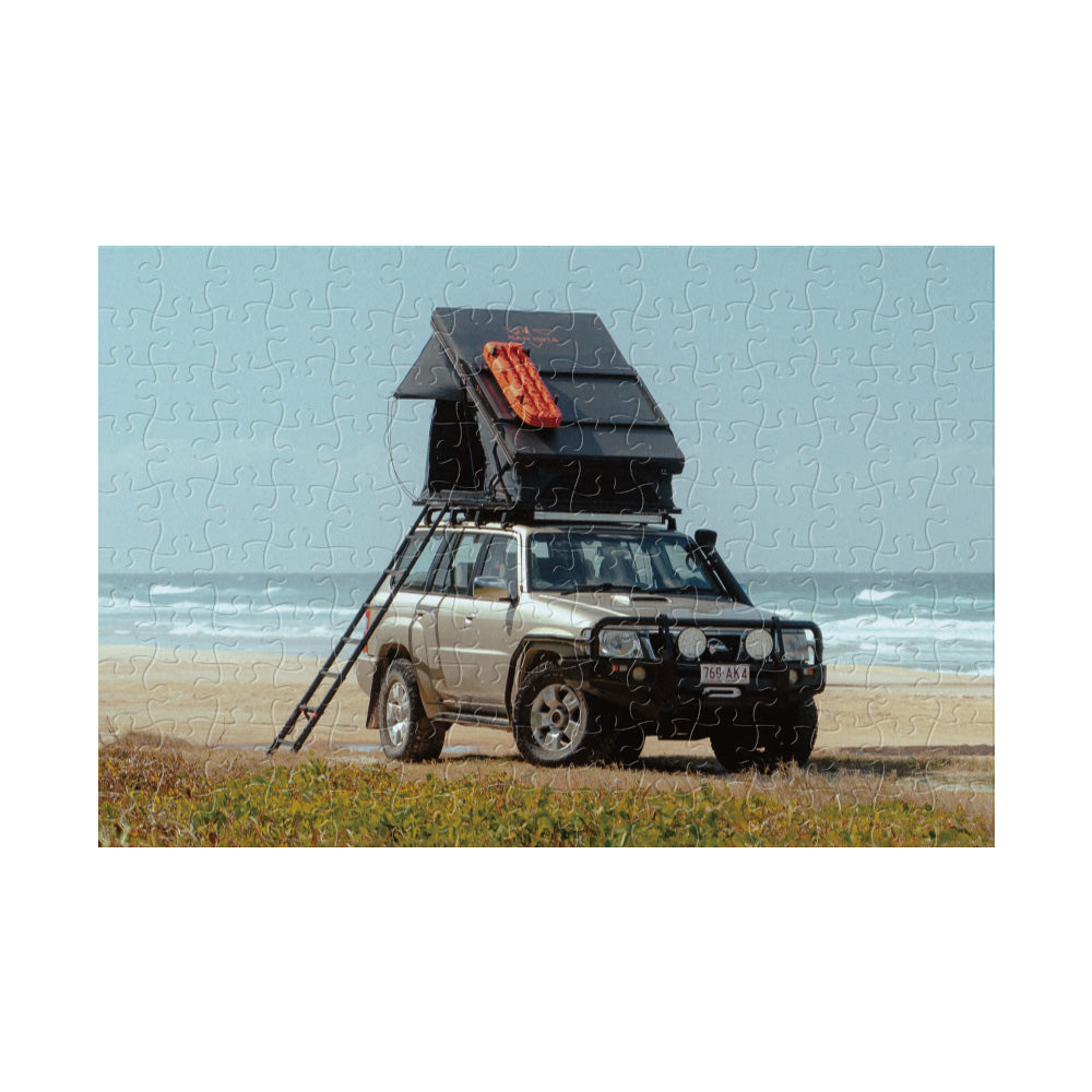 San Hima 150pcs Jigsaw Puzzle Camping Rooftop Tent Puzzles For Adult 41x27.5cm - Sunyee