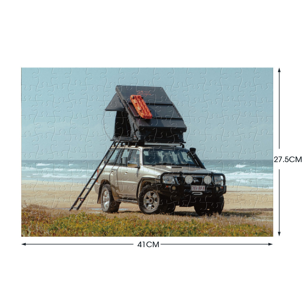 San Hima 150pcs Jigsaw Puzzle Camping Rooftop Tent Puzzles For Adult 41x27.5cm - Sunyee