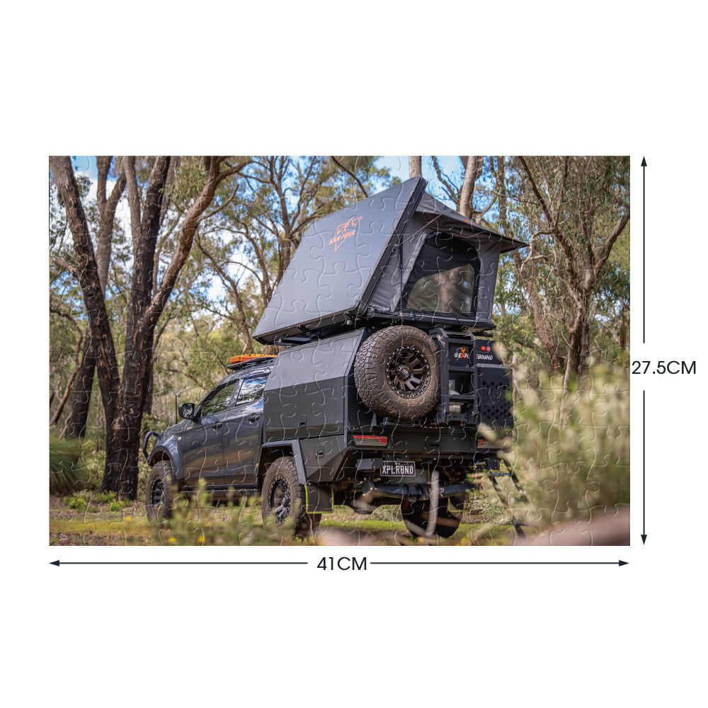 San Hima 150pcs Jigsaw Puzzle Outdoor Rooftop Tent Puzzles For Adult 41x27.5cm - Sunyee