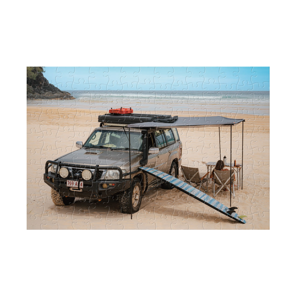 San Hima 150pcs Jigsaw Puzzle Camping Car Awning Puzzles For Adult 41x27.5cm - Sunyee