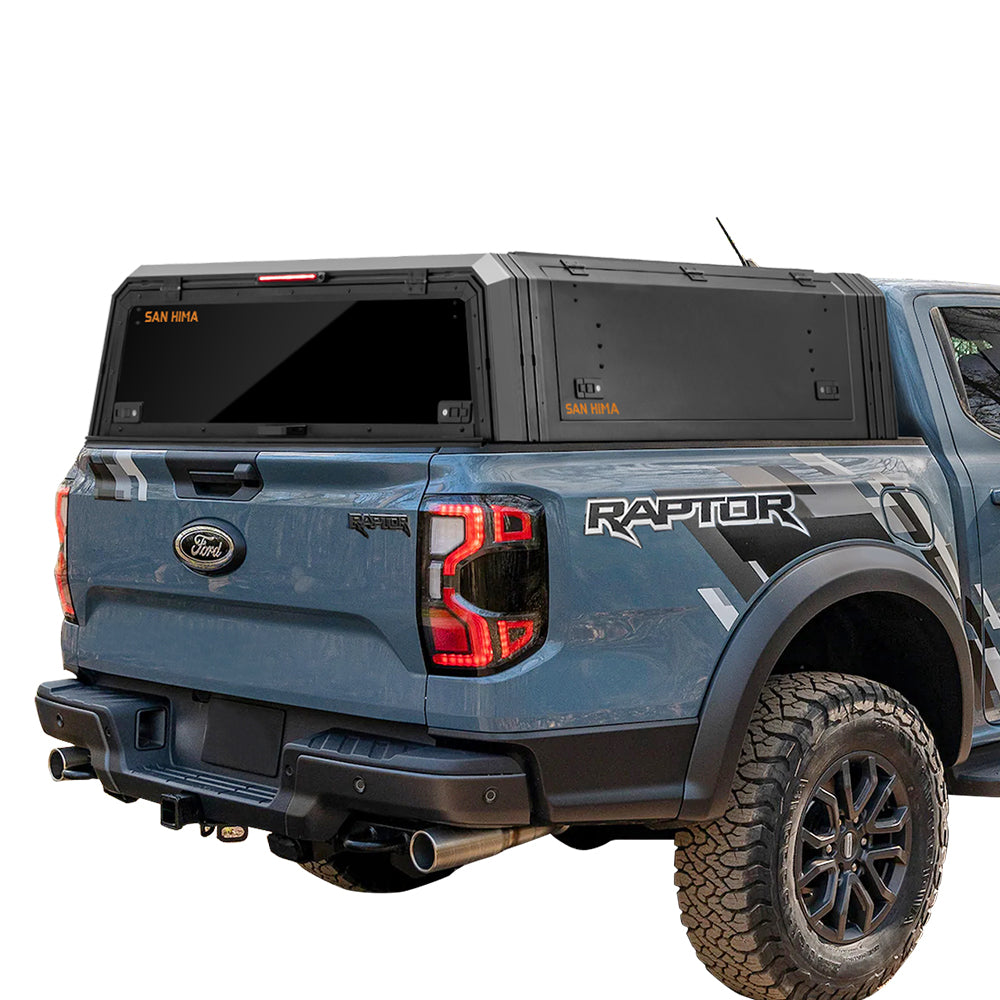 San Hima UTE Tub Canopy For Ford Next-Gen Ranger 2022-On Dual Cab W/ Rivet Gun