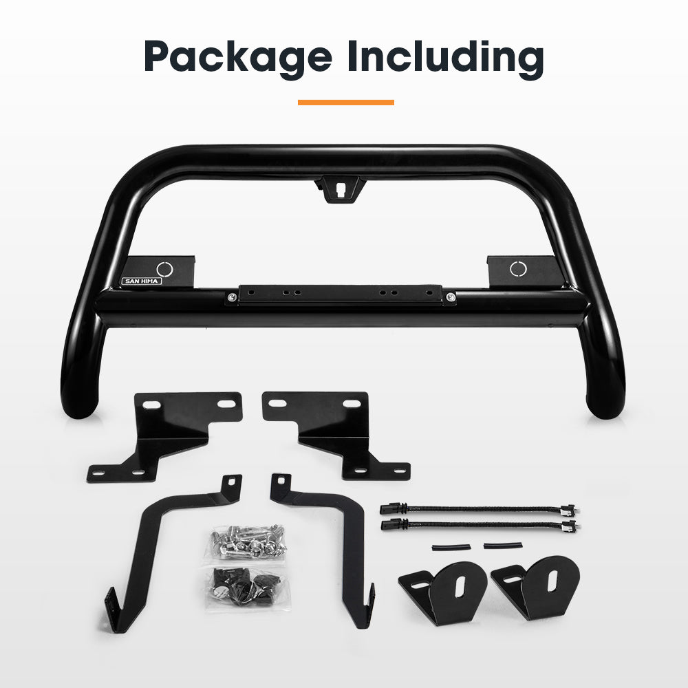 San Hima Nudge Bar 3" Grille Guard For Ford Ranger Next-Gen 2022-On Black