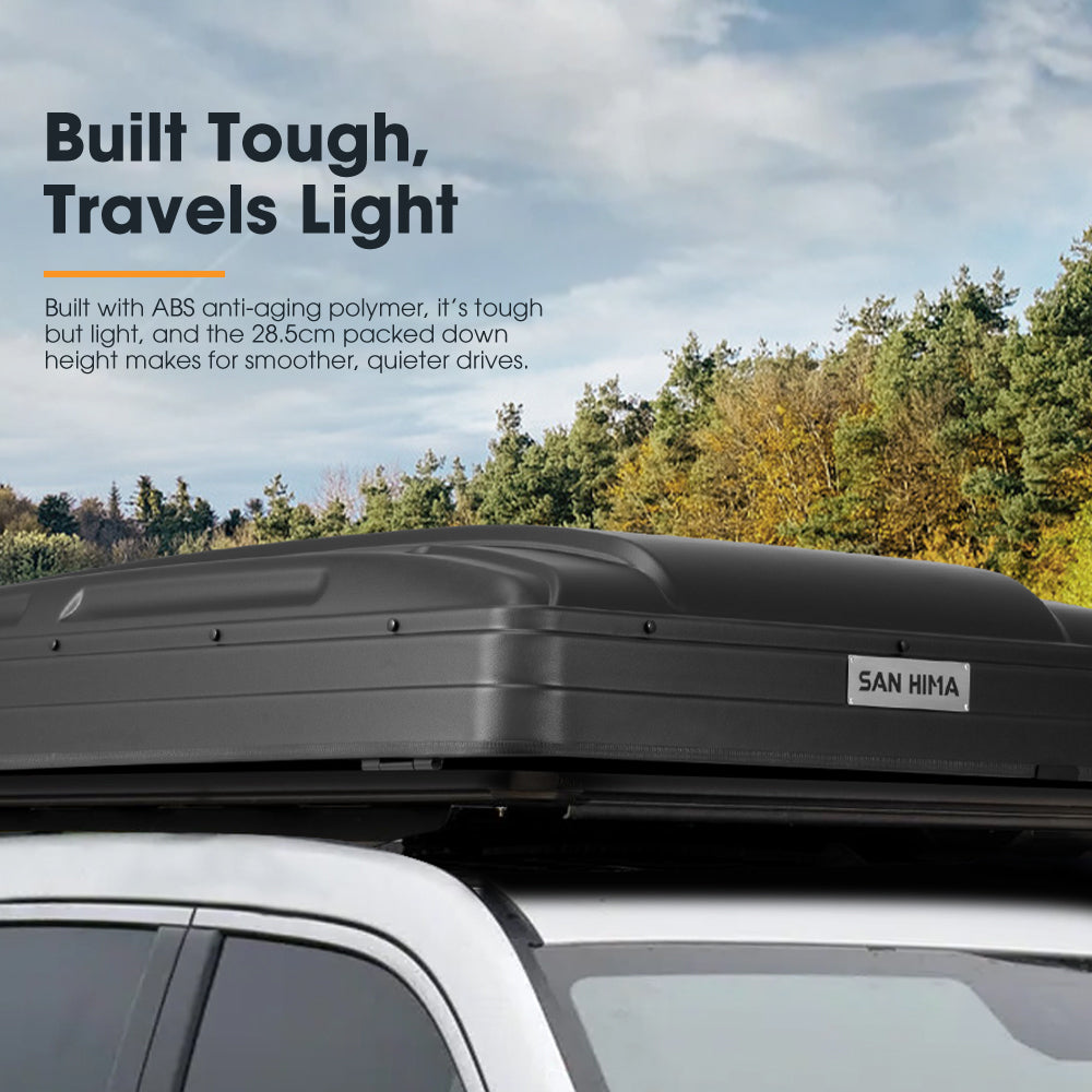 San Hima Jervis Rooftop Tent Hardshell With Ladder Camping Waterproof 4x4 4WD