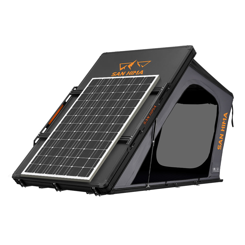 San Hima Kalbarri Gen 2 Roof Top Tent Hardshell With Ladder + 250W Solar Panel - Sunyee